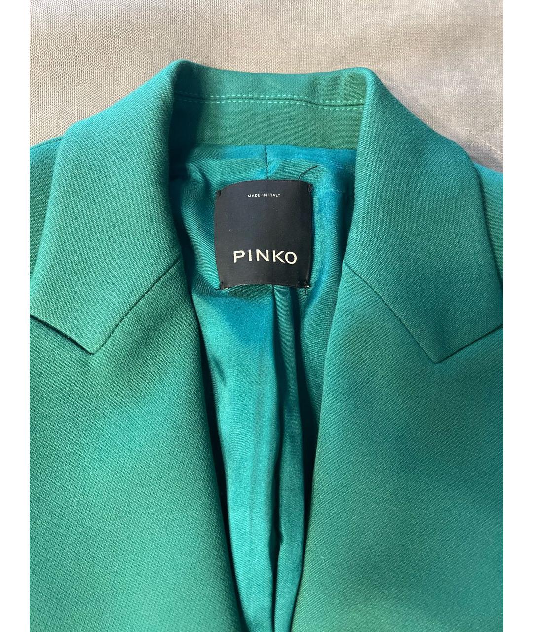 PINKO Зеленый полиэстеровый костюм с брюками, фото 4