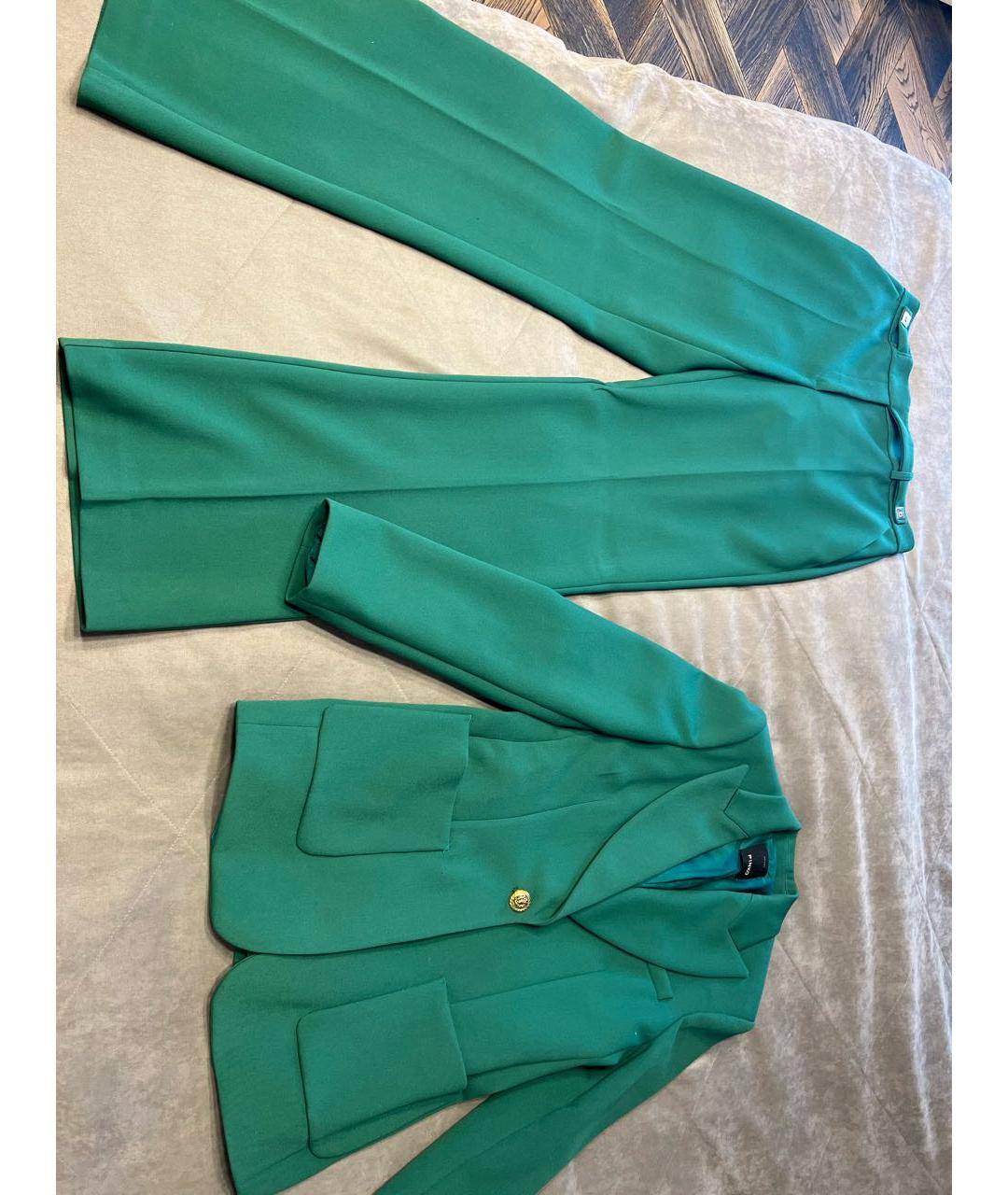 PINKO Зеленый полиэстеровый костюм с брюками, фото 5