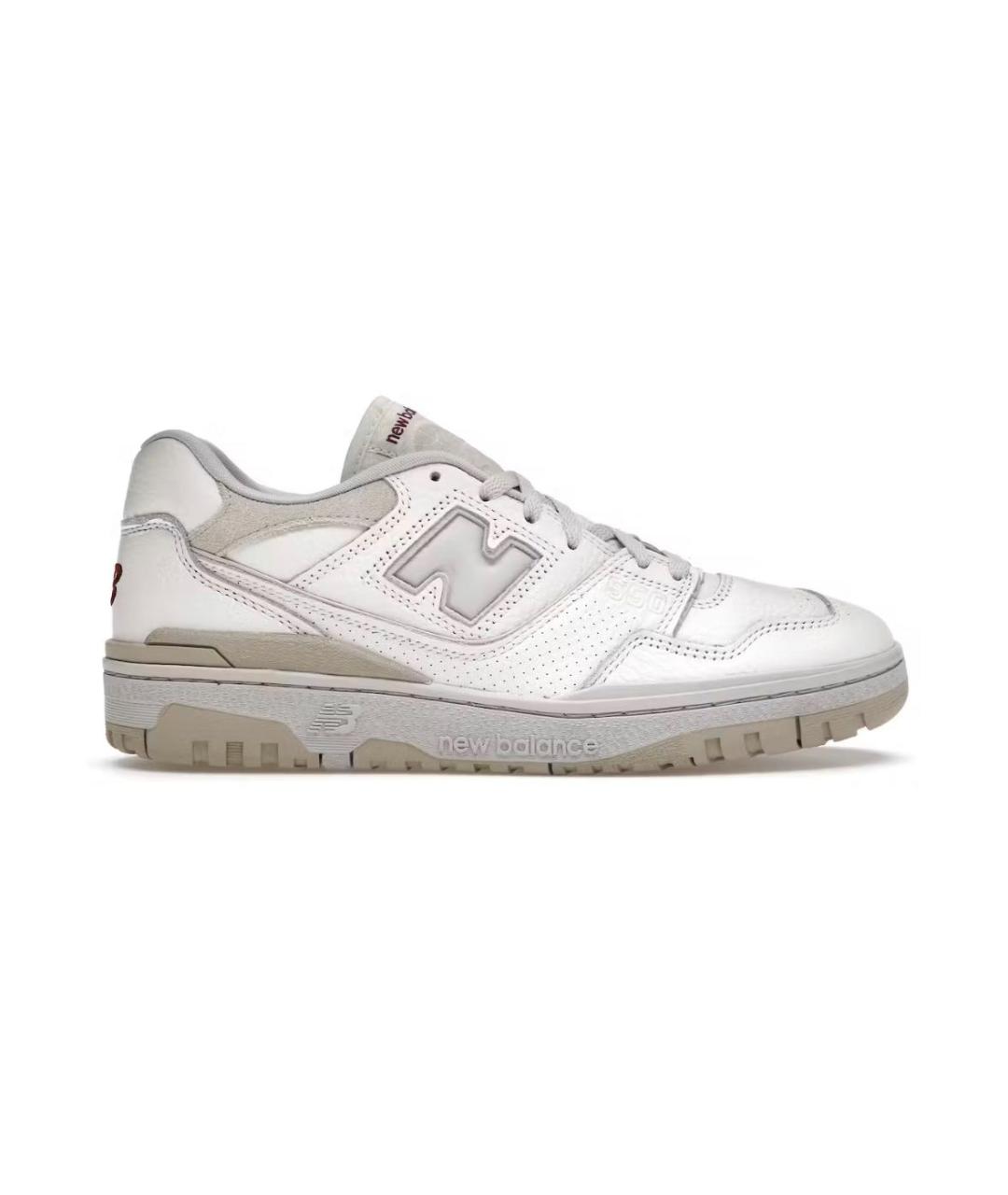 NEW BALANCE Бежевые кожаные кроссовки, фото 1