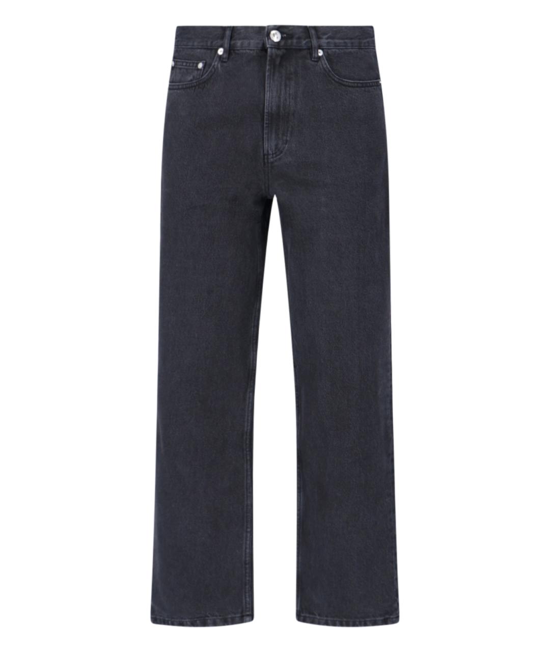 A.P.C. Черные прямые джинсы, фото 1