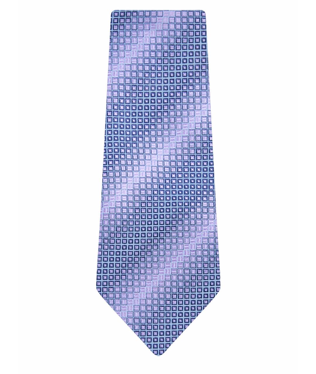 LANVIN Фиолетовый шелковый галстук, фото 1