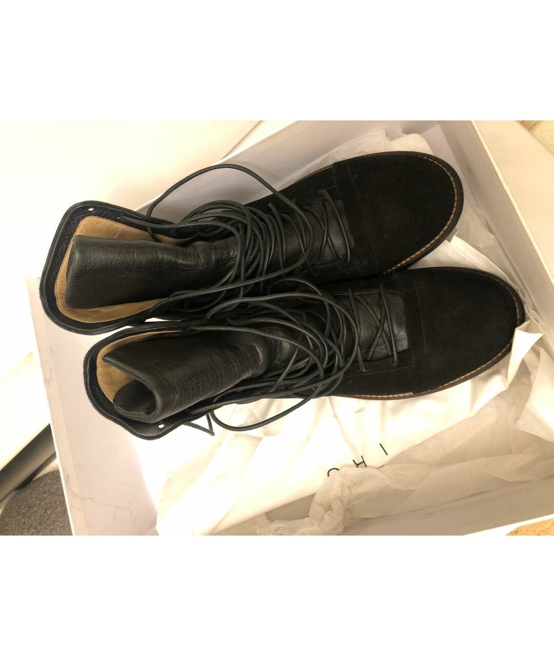 IRO Черные замшевые ботинки, фото 6