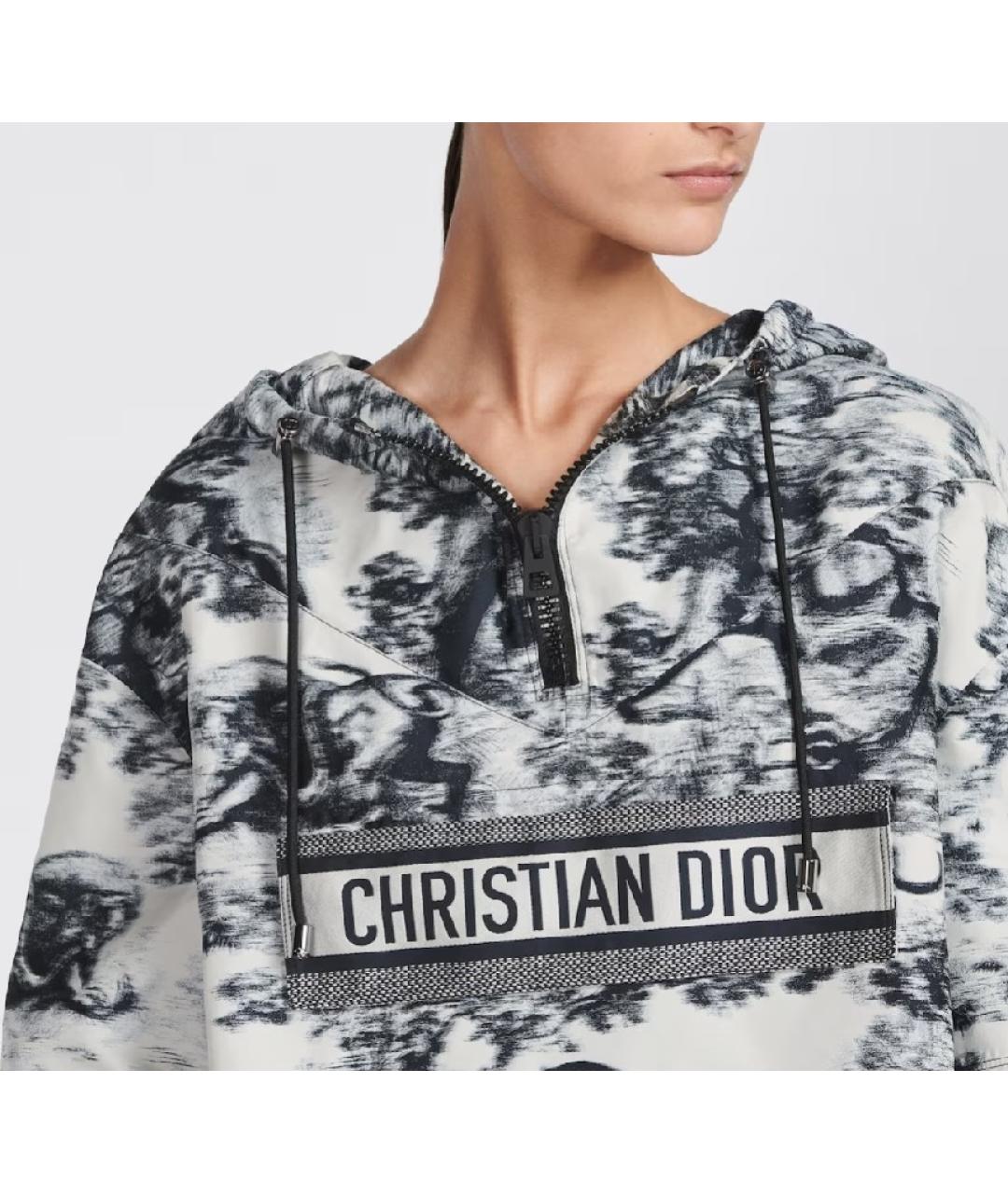 CHRISTIAN DIOR Мульти полиэстеровый костюм с юбками, фото 8