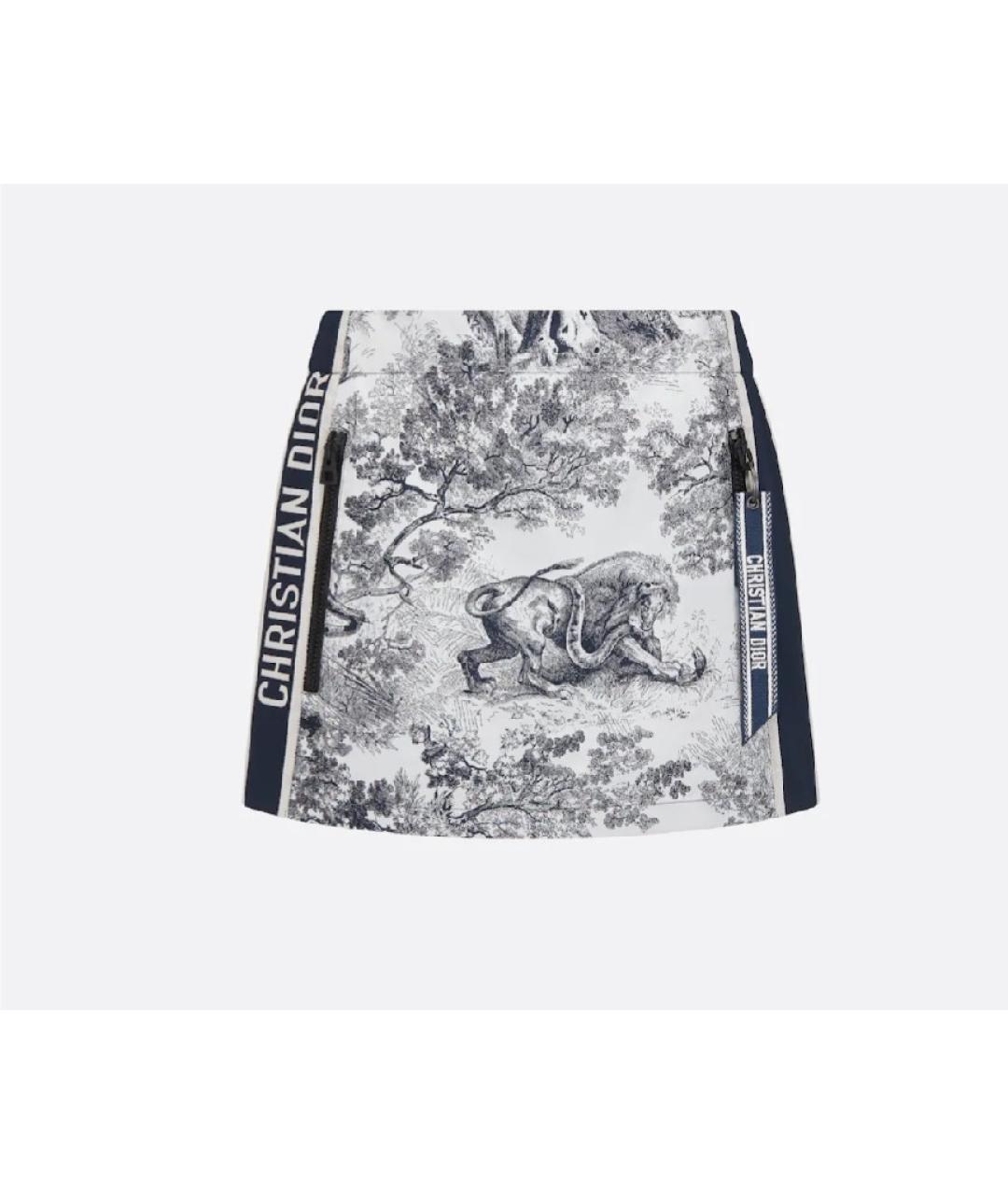 CHRISTIAN DIOR Мульти полиэстеровый костюм с юбками, фото 2