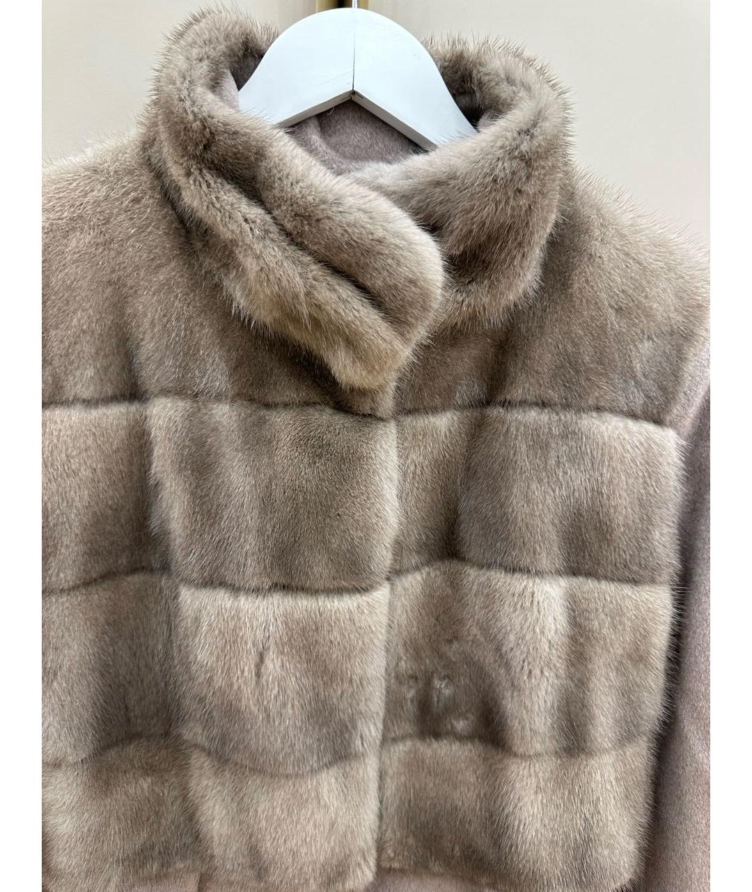 GIULIANA TESO Антрацитовое кашемировое пальто, фото 4