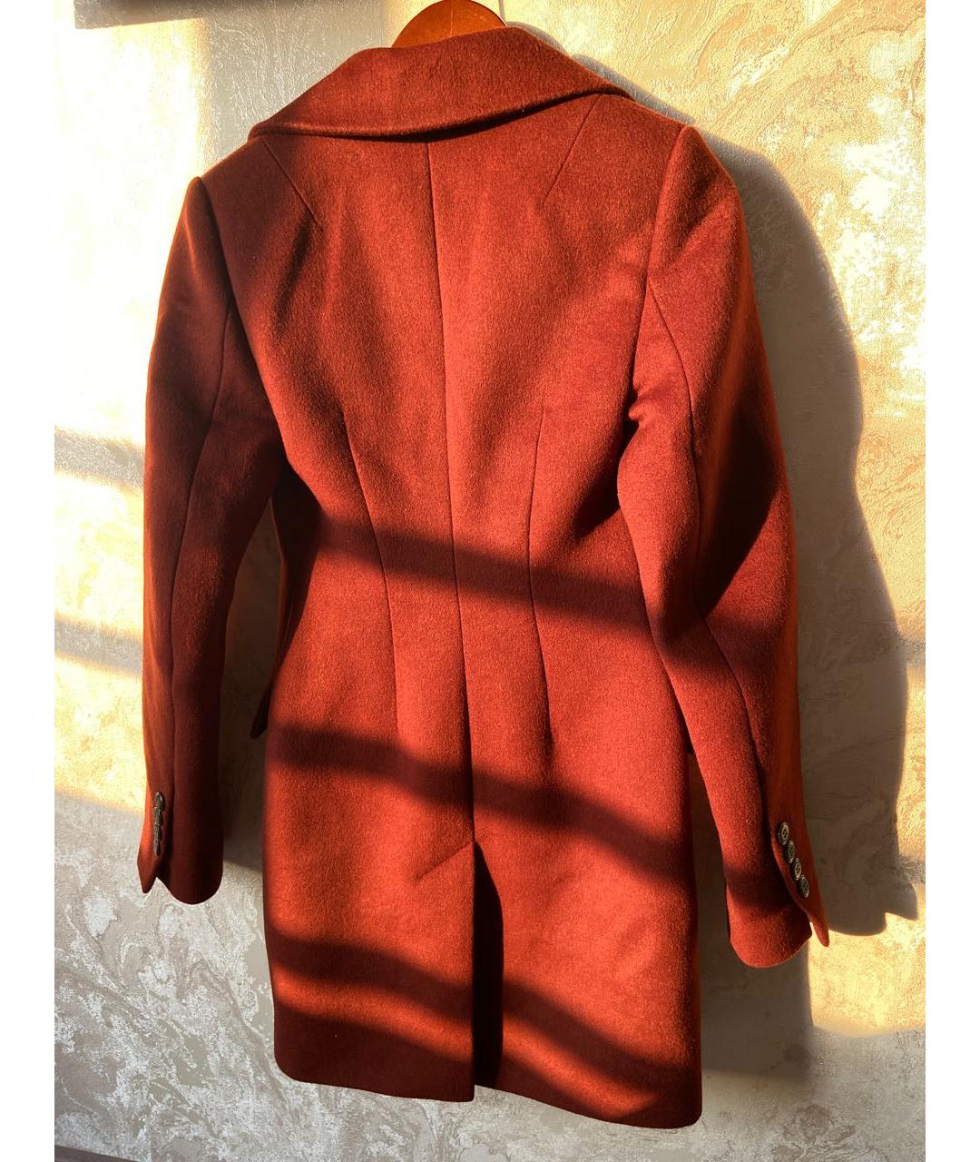 SOREL Бордовое шерстяное пальто, фото 2
