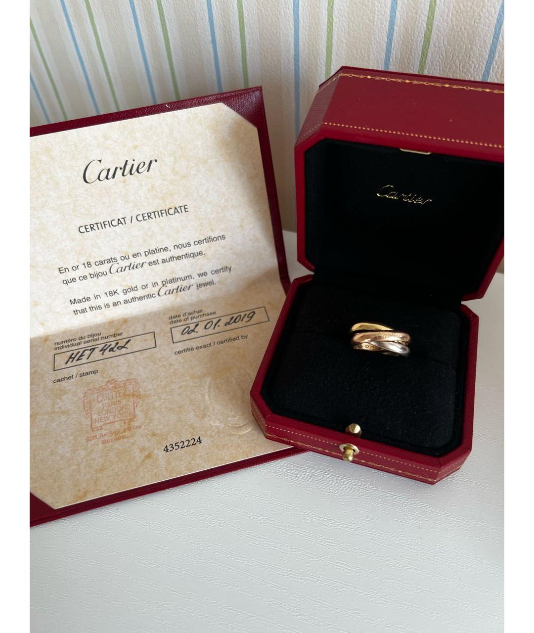 CARTIER Мульти кольцо из розового золота, фото 4