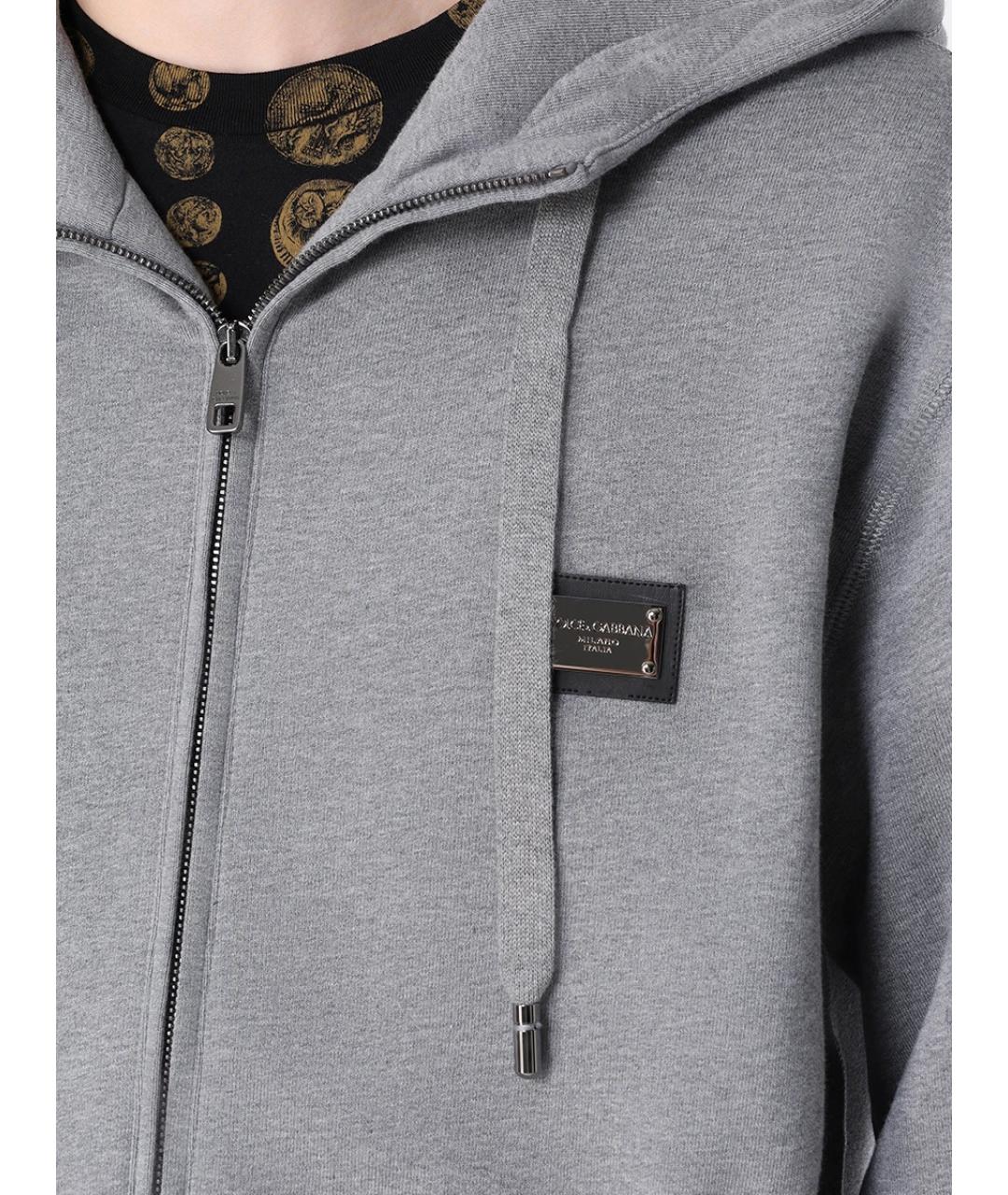 DOLCE&GABBANA Серый спортивный костюм, фото 5