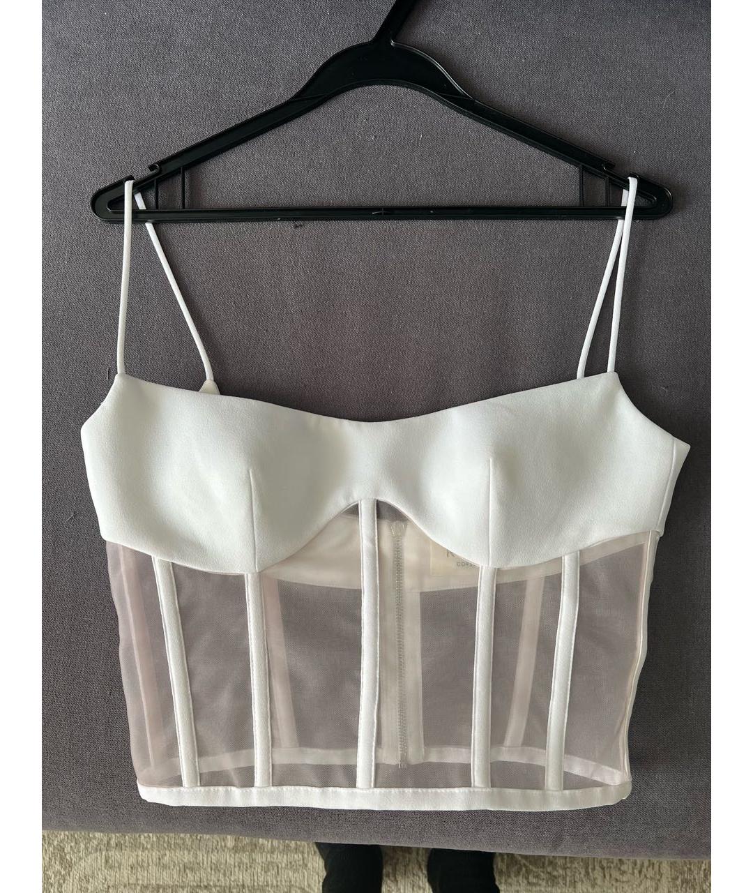 ROZIECORSETS Белый полиэстеровый корсет, фото 7