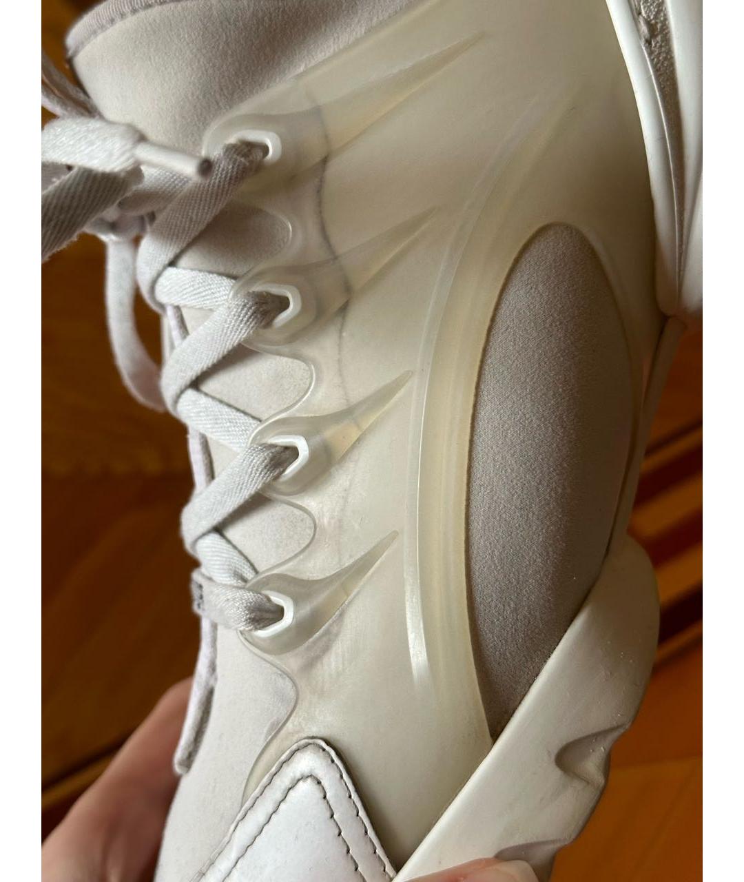 CHRISTIAN DIOR PRE-OWNED Белые текстильные кроссовки, фото 7