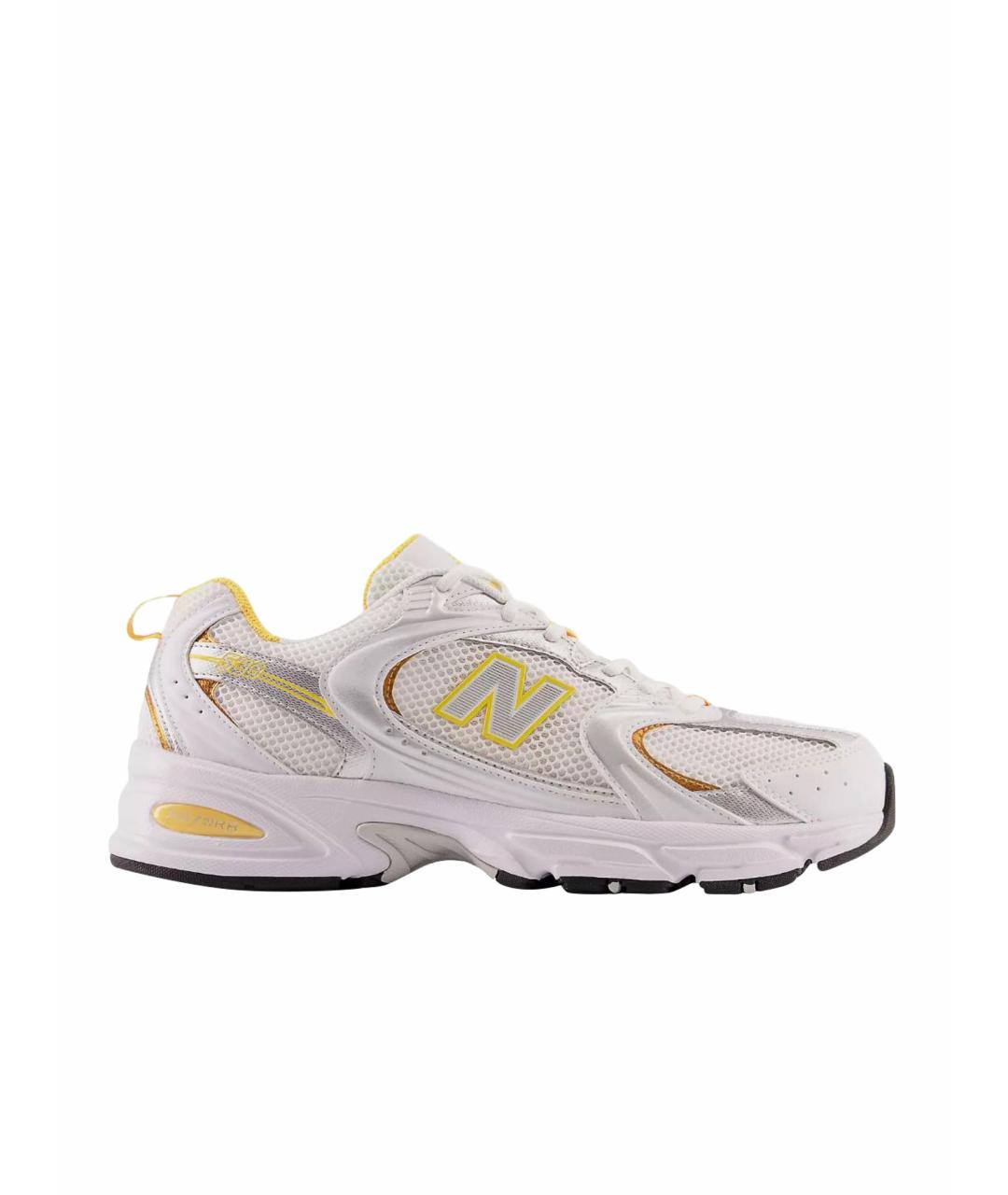 NEW BALANCE Желтые текстильные кроссовки, фото 1