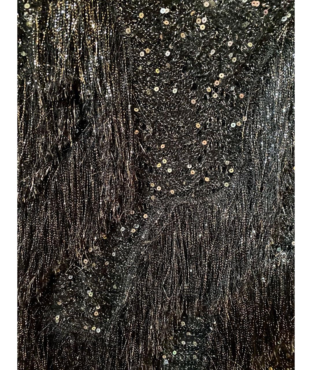JOHN GALLIANO Черное вискозное коктейльное платье, фото 5