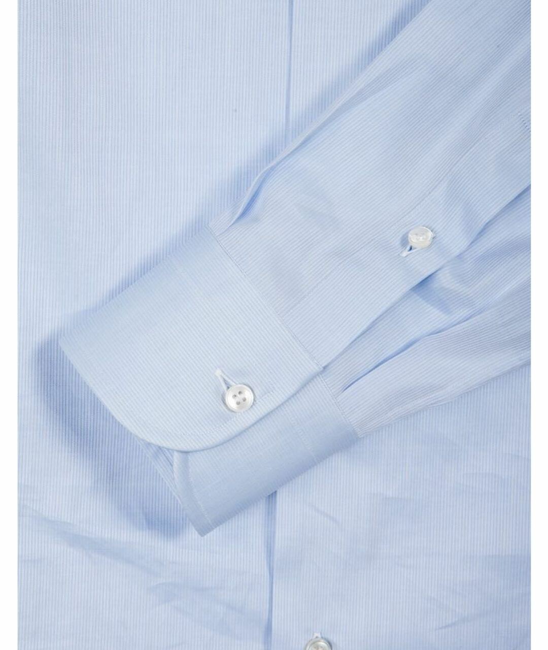 BRIONI Голубая хлопковая классическая рубашка, фото 5