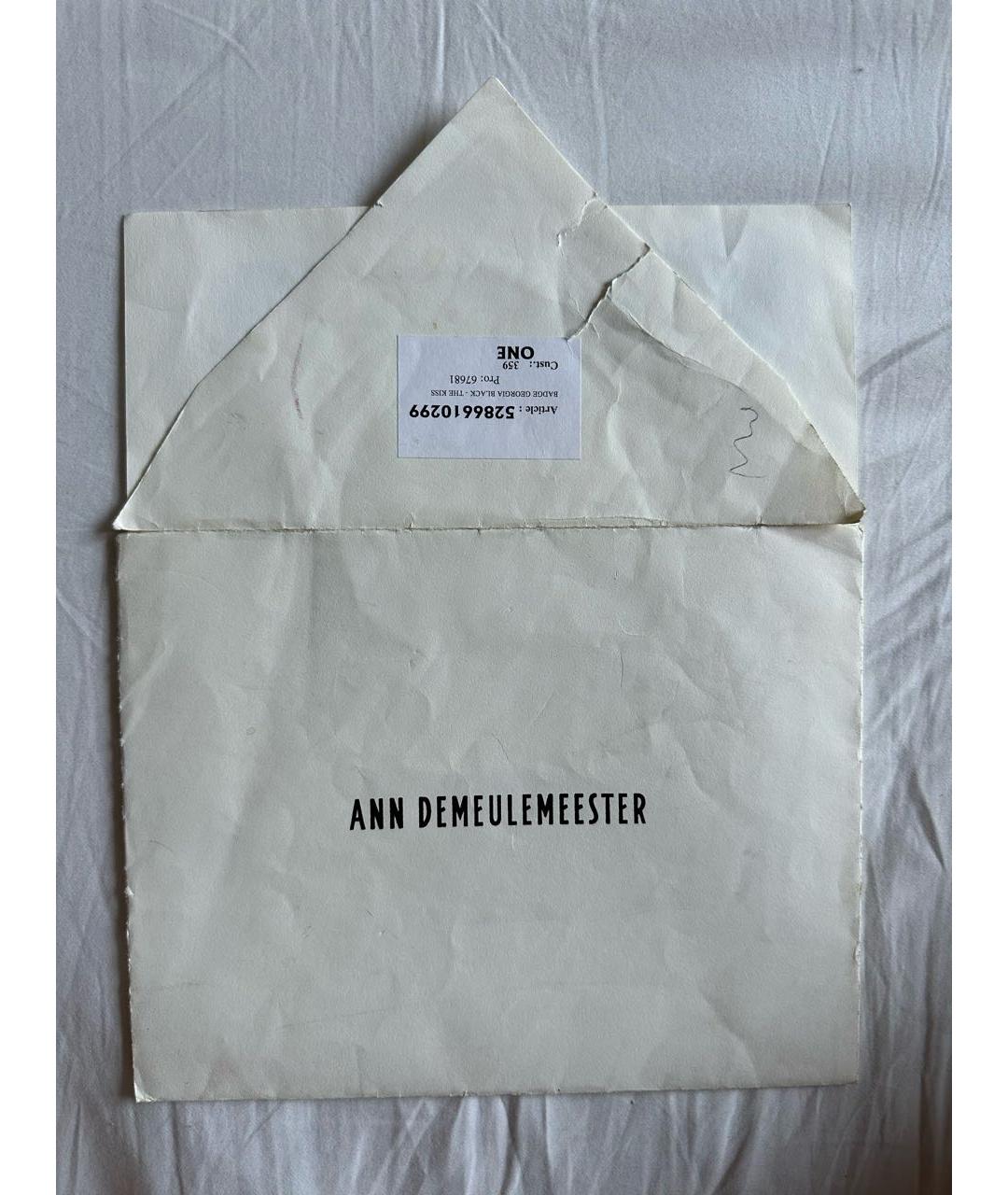 ANN DEMEULEMEESTER Антрацитовая булавка / брошь, фото 3