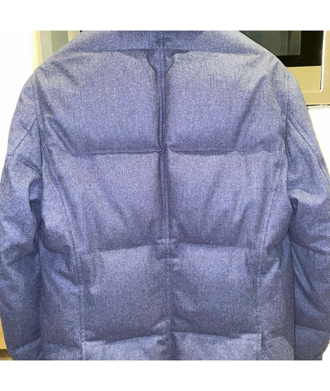 BRUNELLO CUCINELLI Синяя шерстяная куртка, фото 2