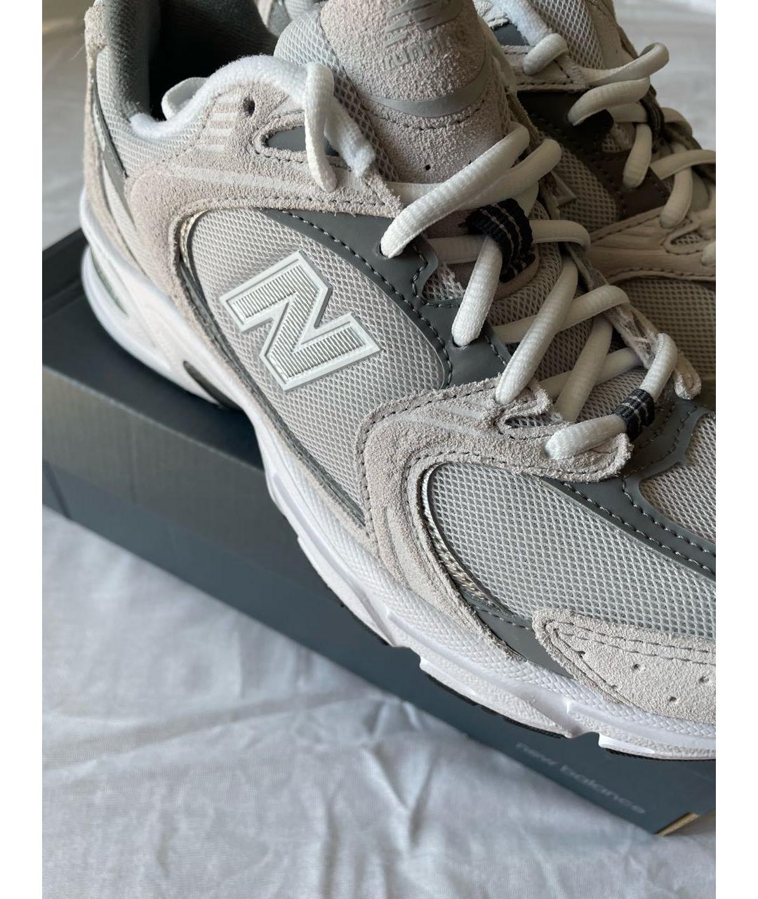 NEW BALANCE Серые кроссовки, фото 3