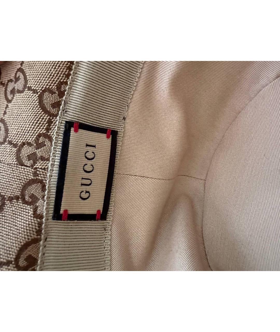 GUCCI Бежевая панама, фото 7