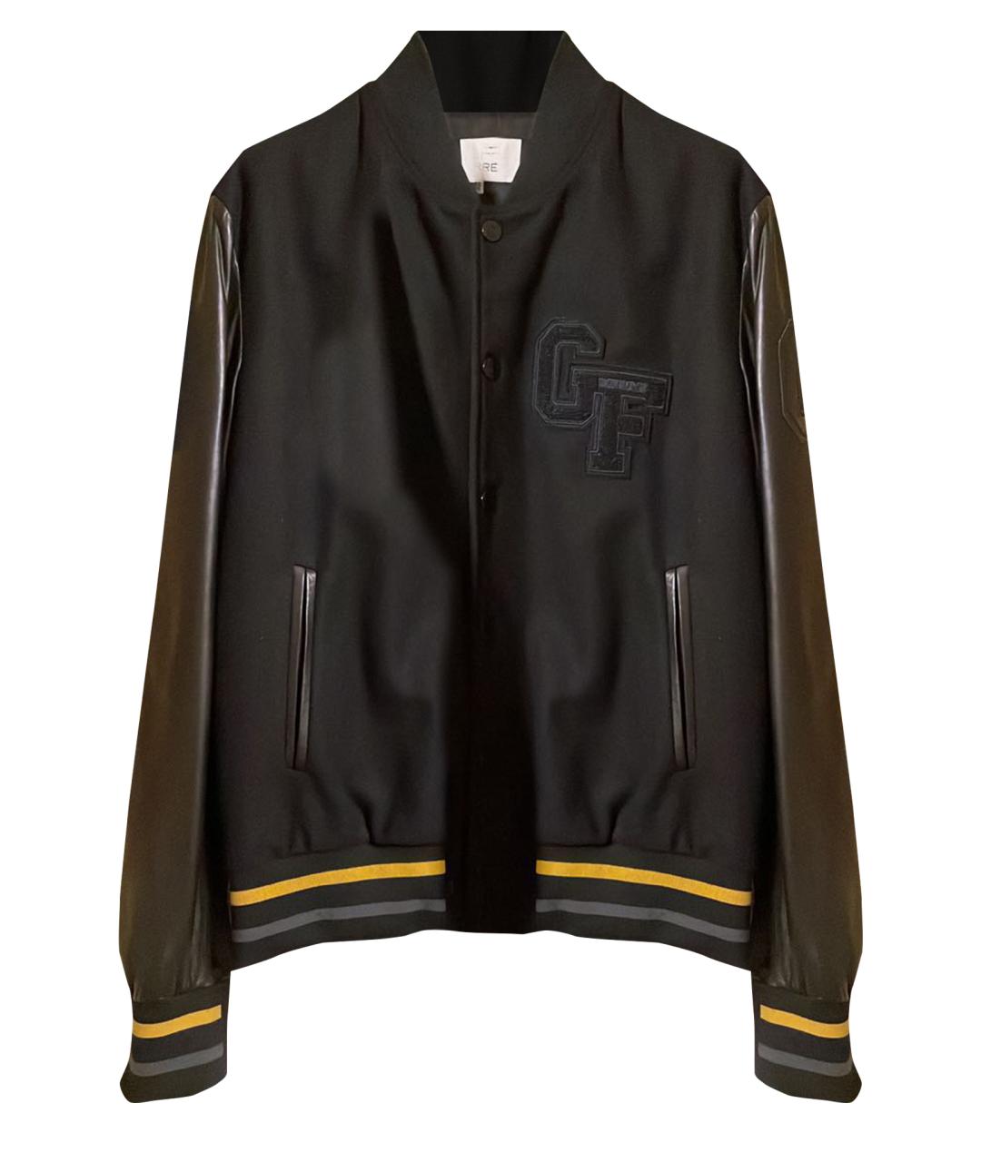 GIANFRANCO FERRE Черная шерстяная куртка, фото 1