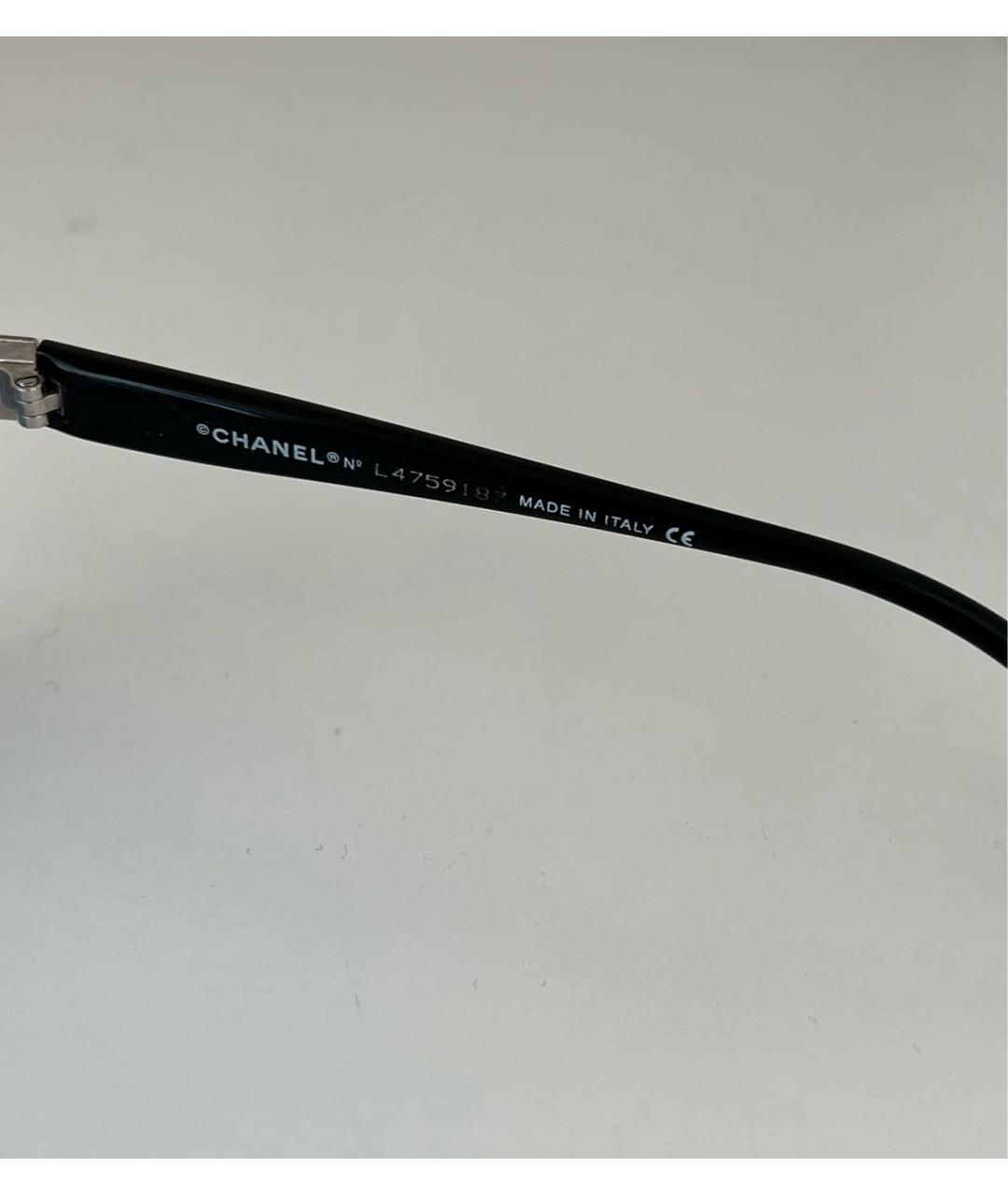 CHANEL Голубые пластиковые солнцезащитные очки, фото 5