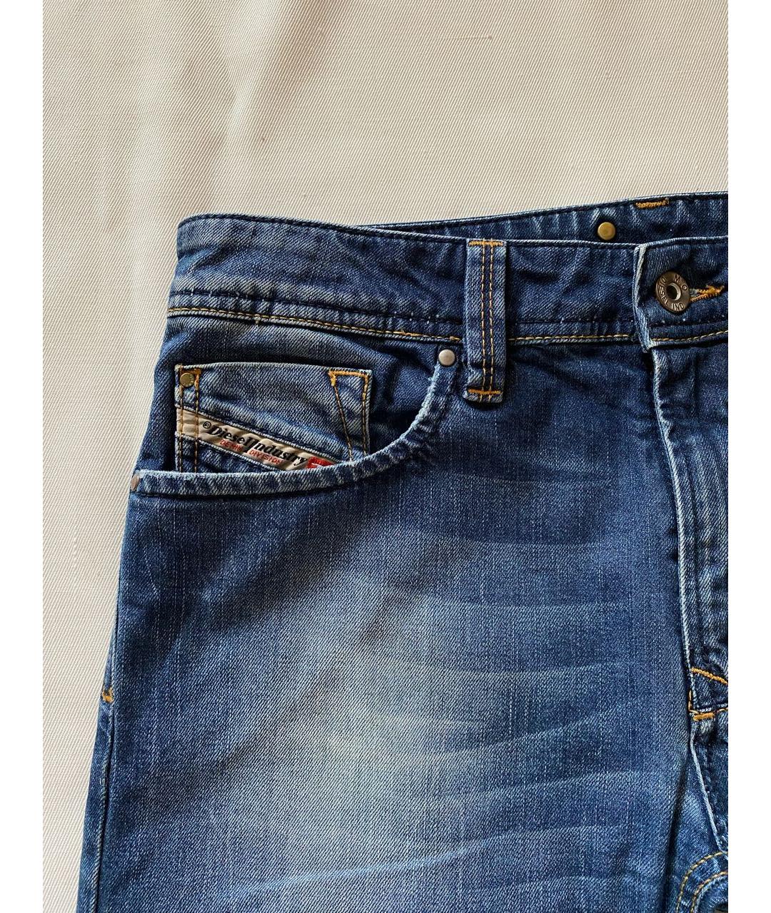 DIESEL Темно-синие хлопковые детские джинсы, фото 2
