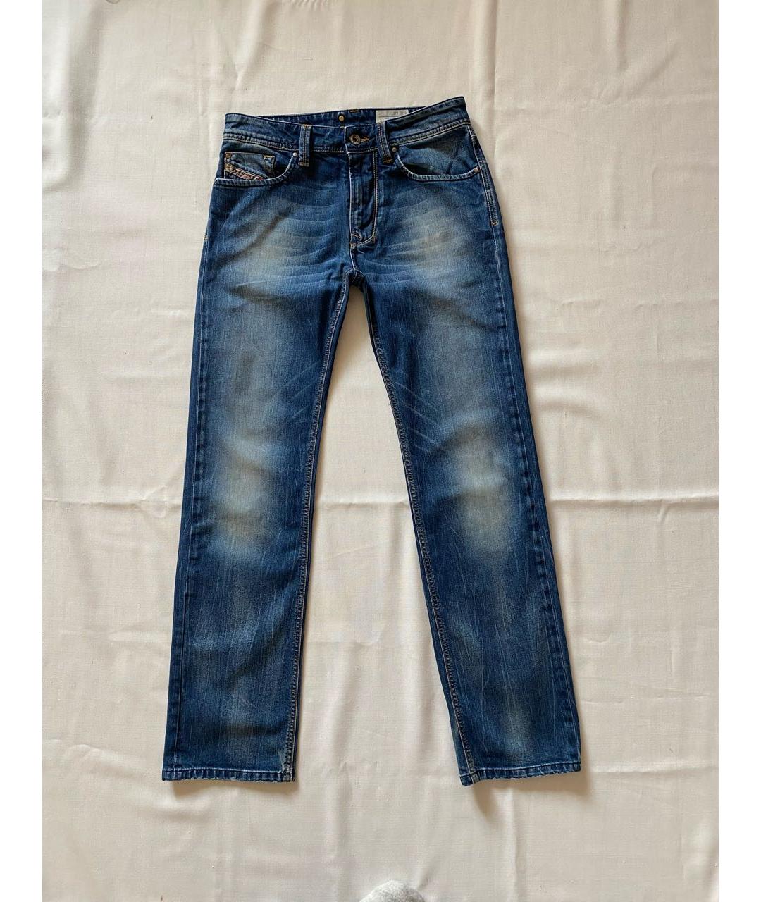 DIESEL Темно-синие хлопковые детские джинсы, фото 8