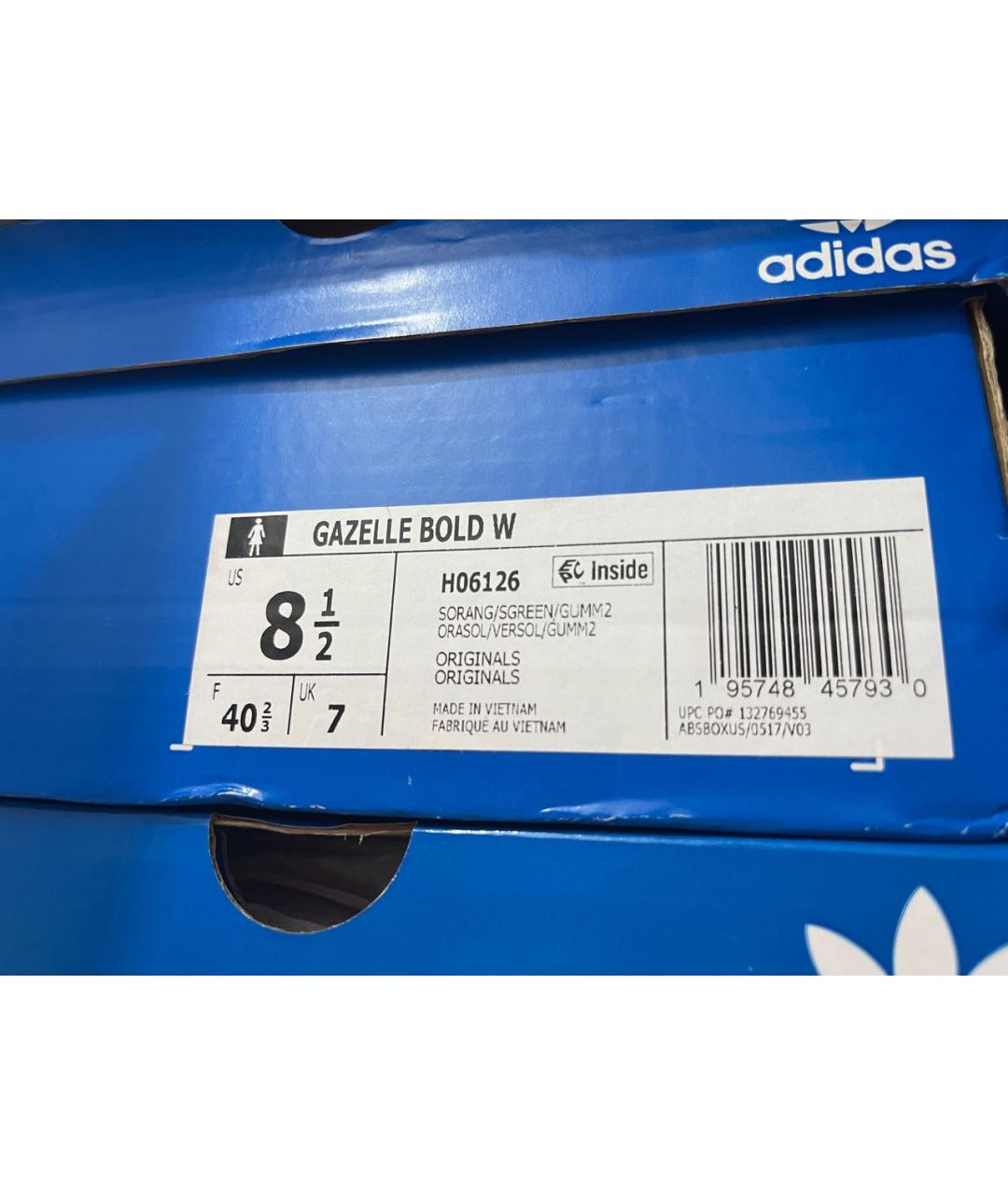 ADIDAS Оранжевое кеды, фото 8