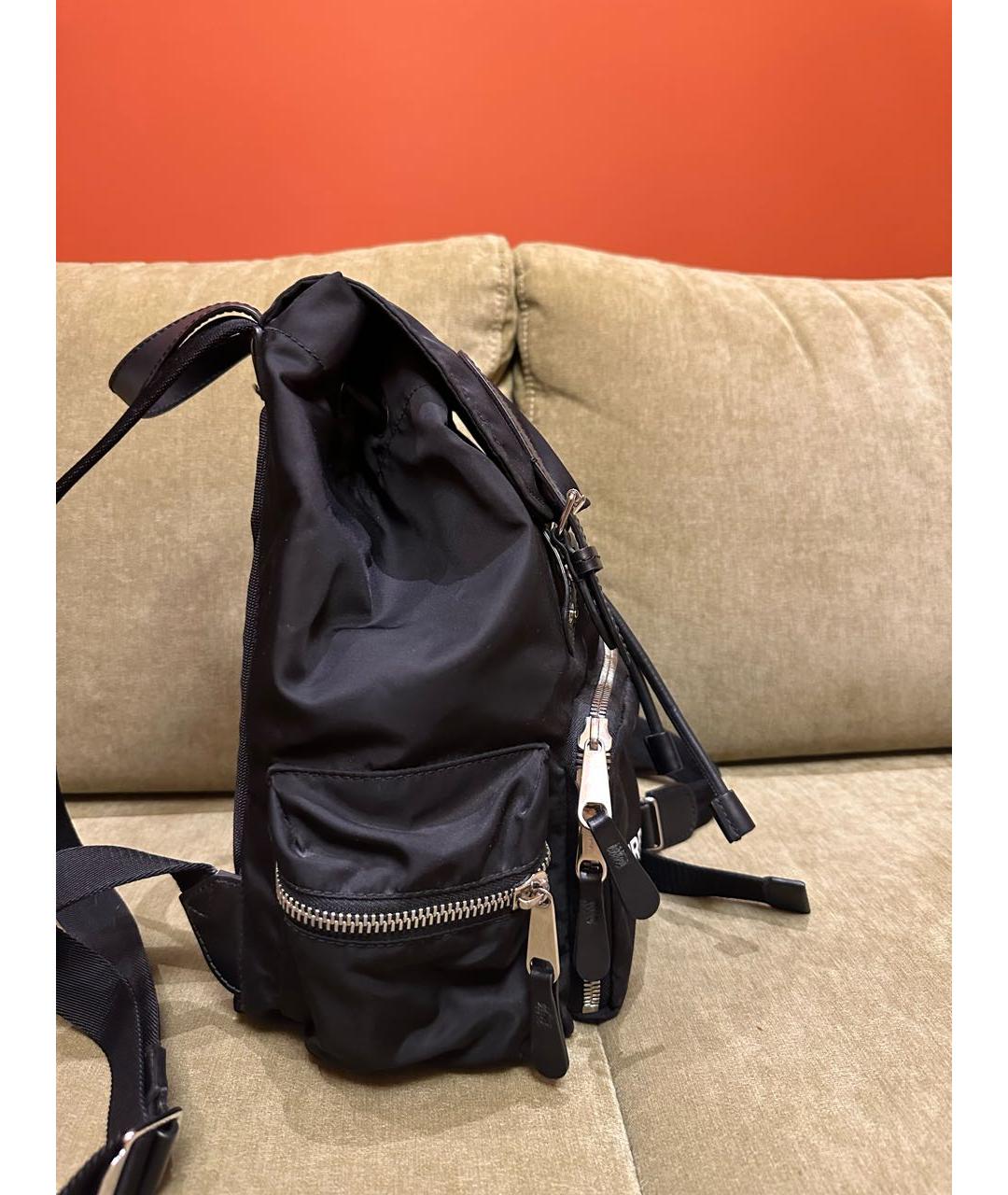 BURBERRY Черный рюкзак, фото 2