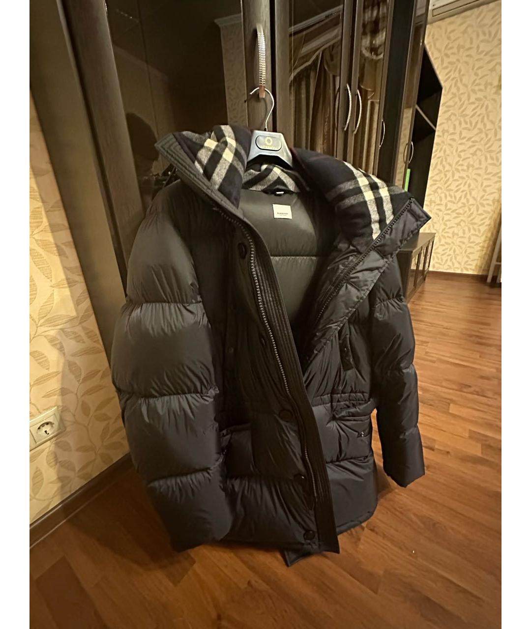 BURBERRY Мульти полиамидовый пуховик, фото 6