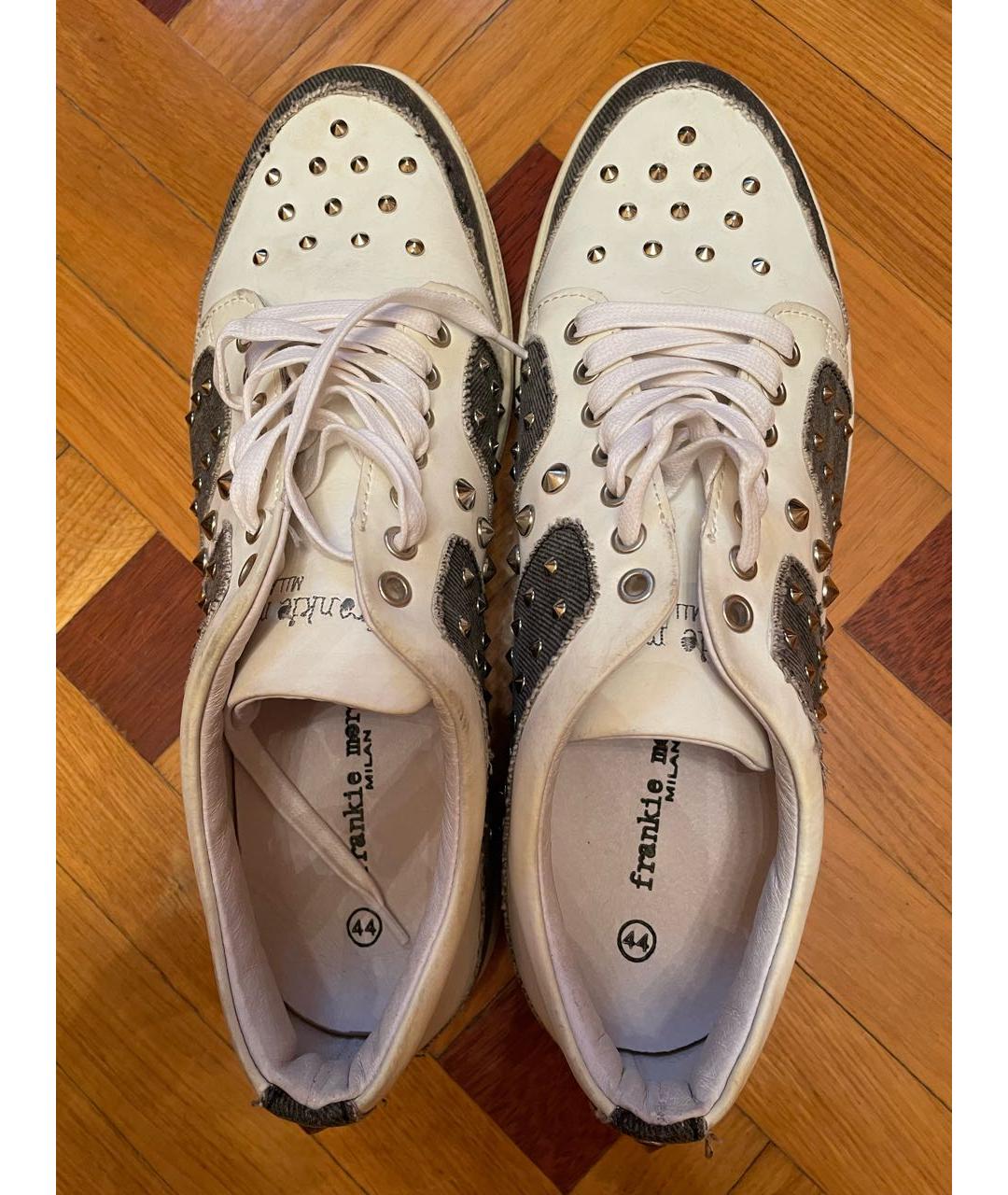 FRANKIE MORELLO Мульти кожаные низкие кроссовки / кеды, фото 4