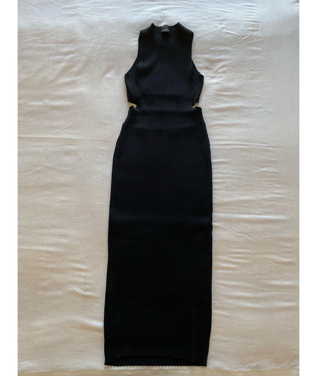 PINKO Черное повседневное платье, фото 7