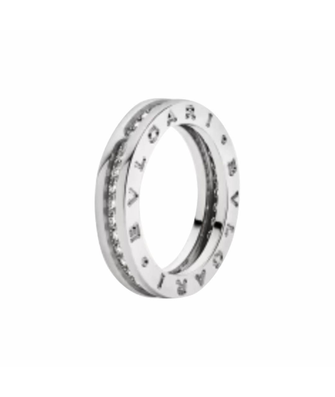 BVLGARI Белое кольцо из белого золота, фото 1
