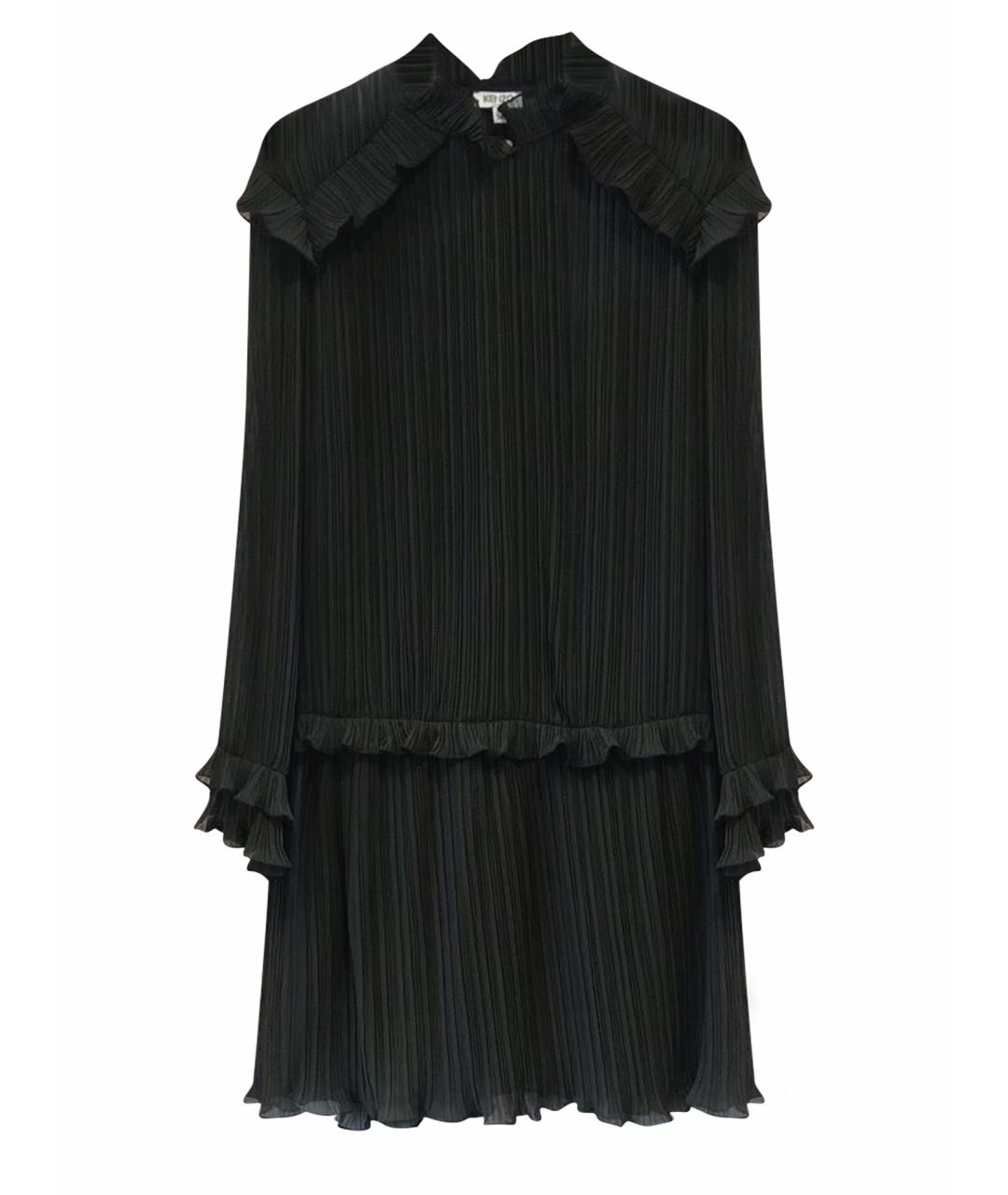 KENZO Черное коктейльное платье, фото 1