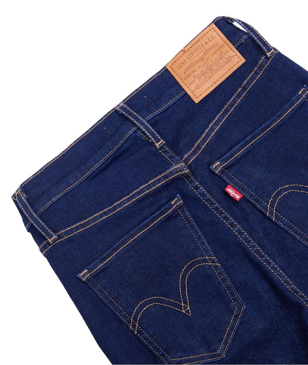 LEVI'S Темно-синие джинсы слим, фото 4