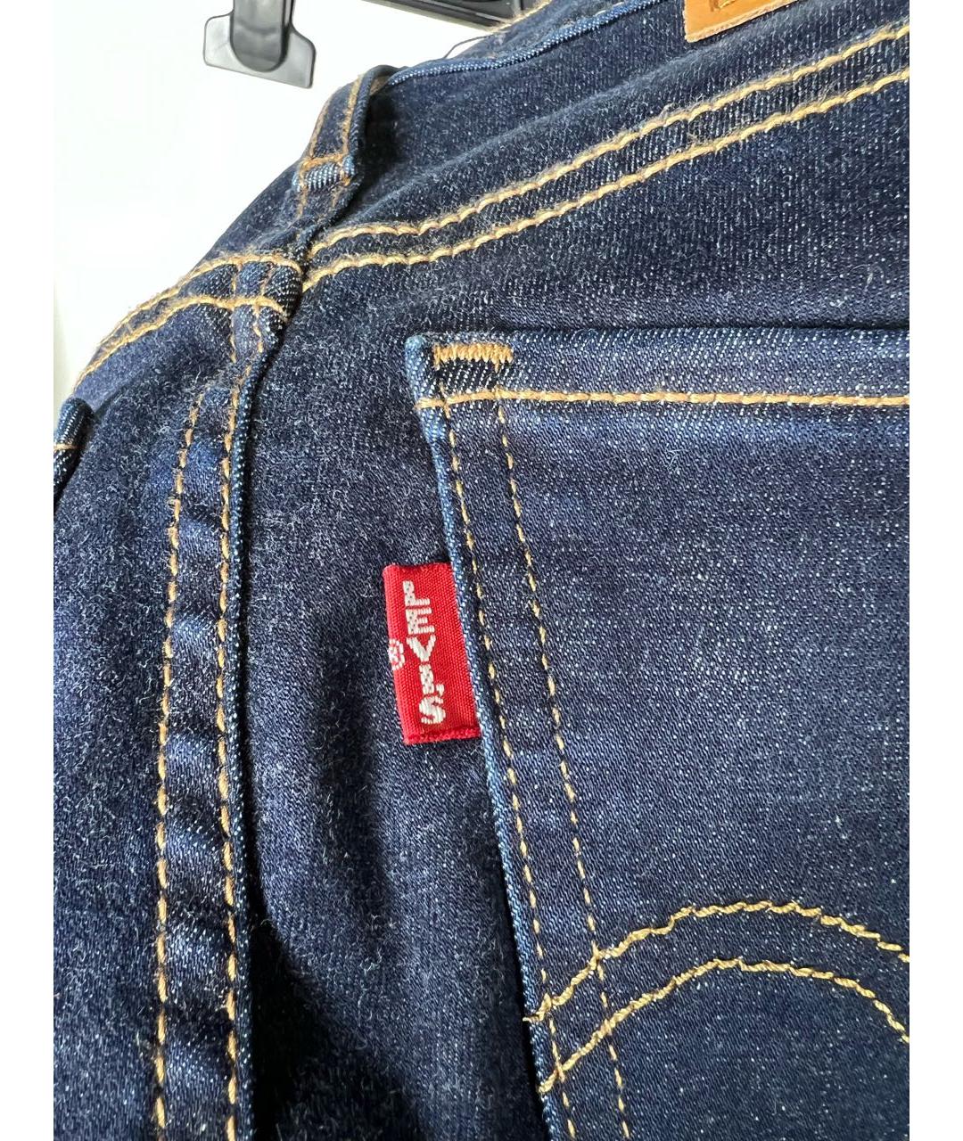 LEVI'S Темно-синие джинсы слим, фото 4