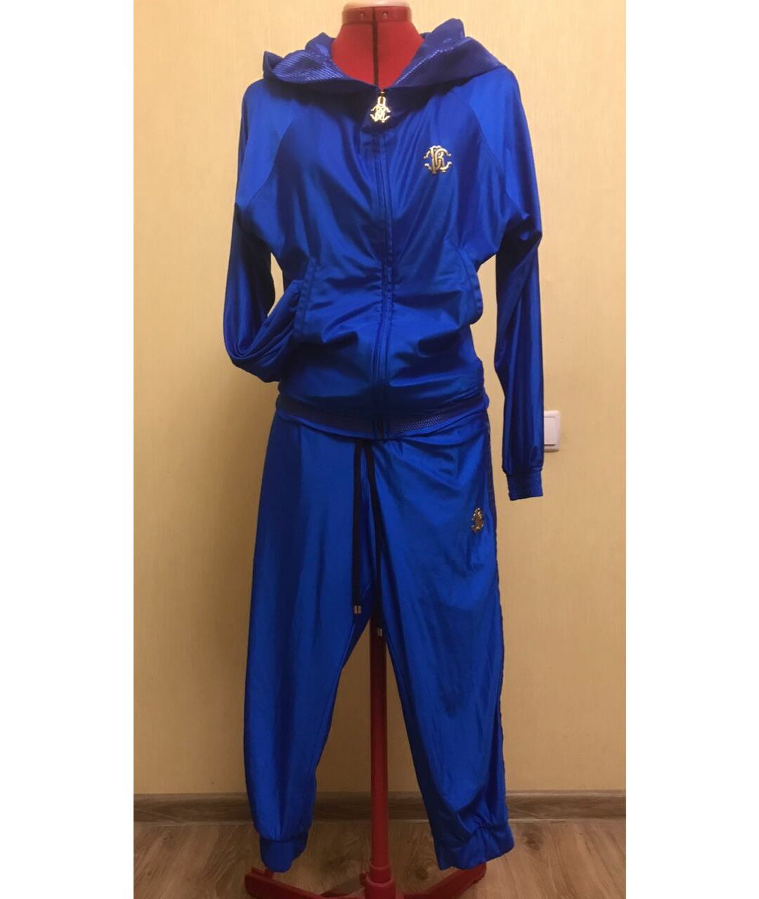 ROBERTO CAVALLI Голубой полиэстеровый спортивные костюмы, фото 8