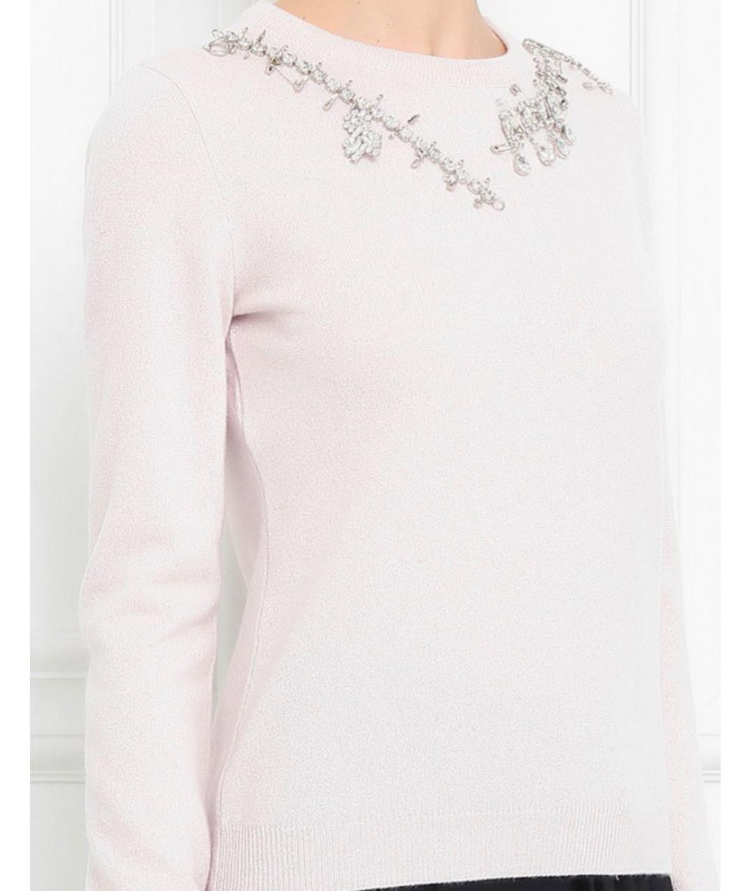 BOUTIQUE MOSCHINO Розовый шерстяной джемпер / свитер, фото 3