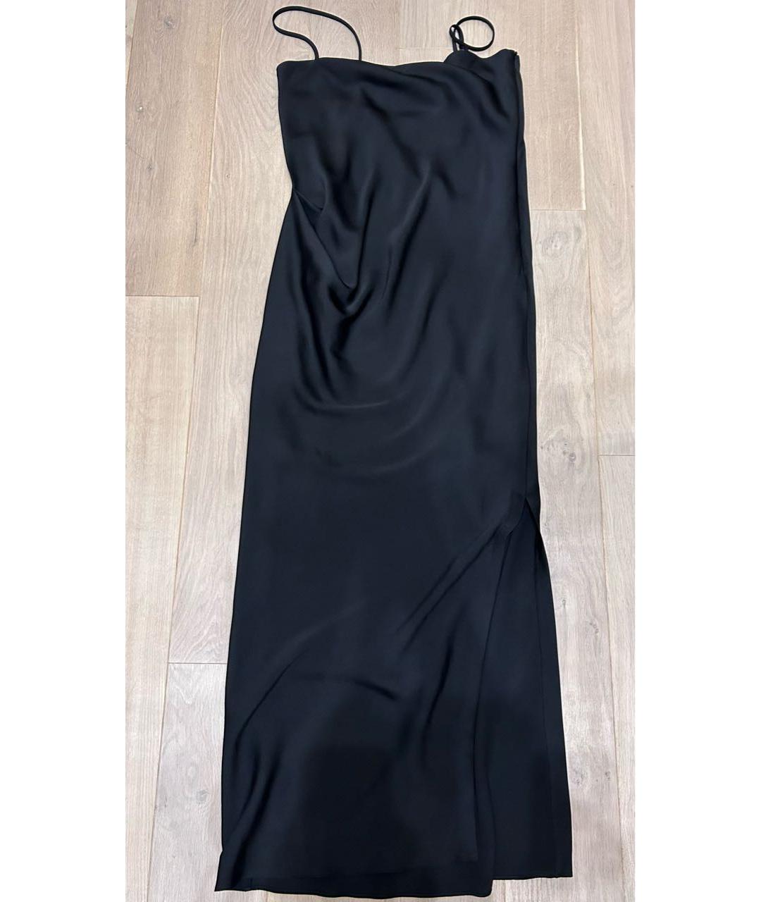 IRO Черное полиэстеровое коктейльное платье, фото 4