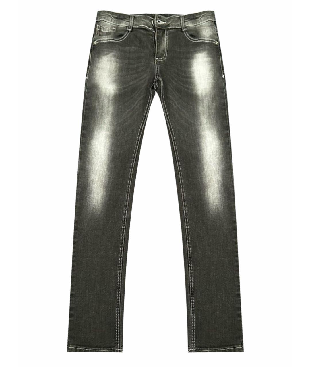GIANFRANCO FERRE Черные хлопковые детские джинсы, фото 6