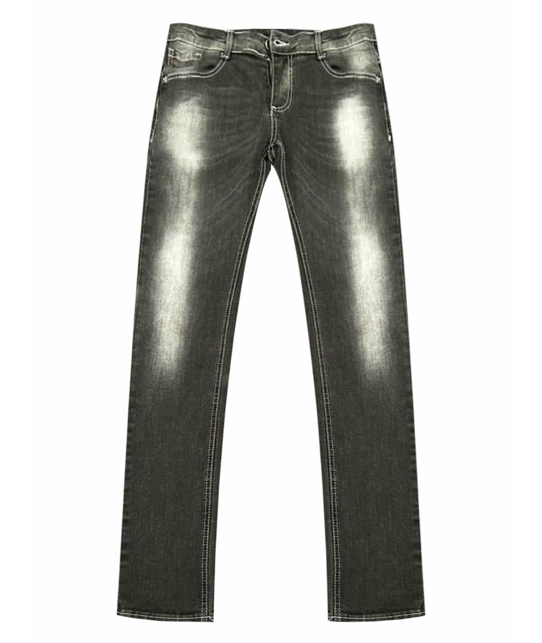 GIANFRANCO FERRE Черные хлопковые детские джинсы, фото 1