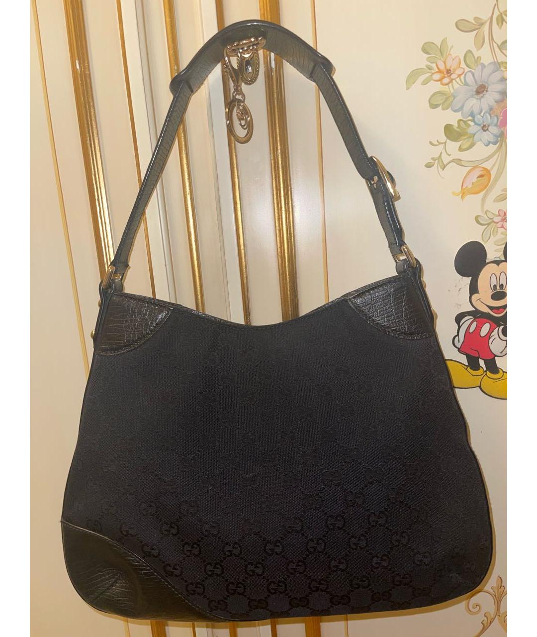 GUCCI Черная сумка с короткими ручками, фото 3