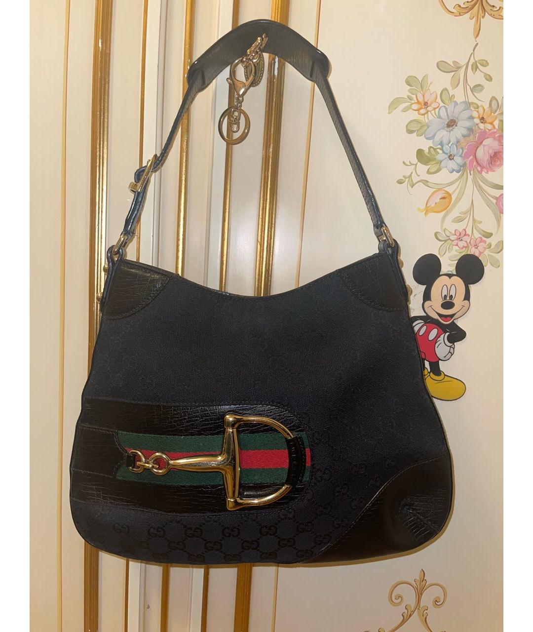 GUCCI Черная сумка с короткими ручками, фото 9