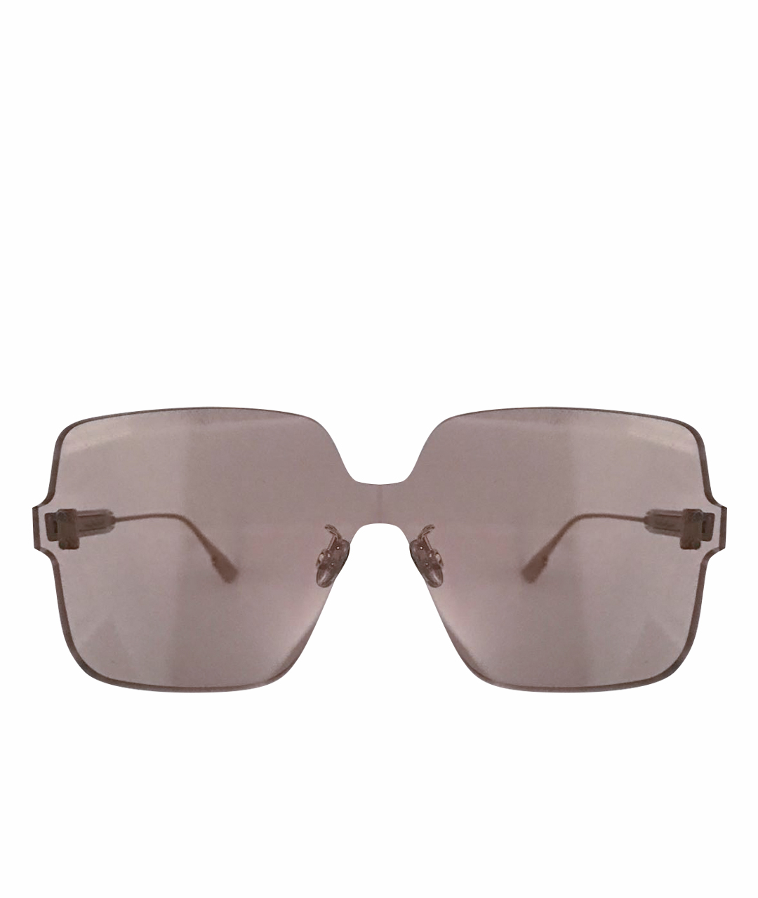 CHRISTIAN DIOR PRE-OWNED Бежевые металлические солнцезащитные очки, фото 1