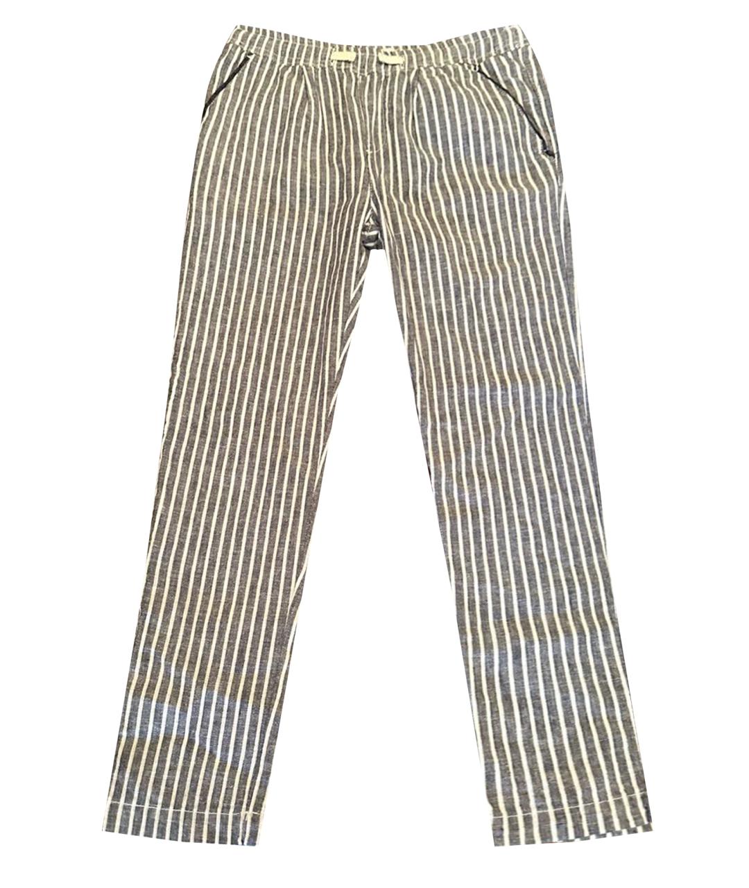 BIKKEMBERGS Серые хлопковые брюки и шорты, фото 1