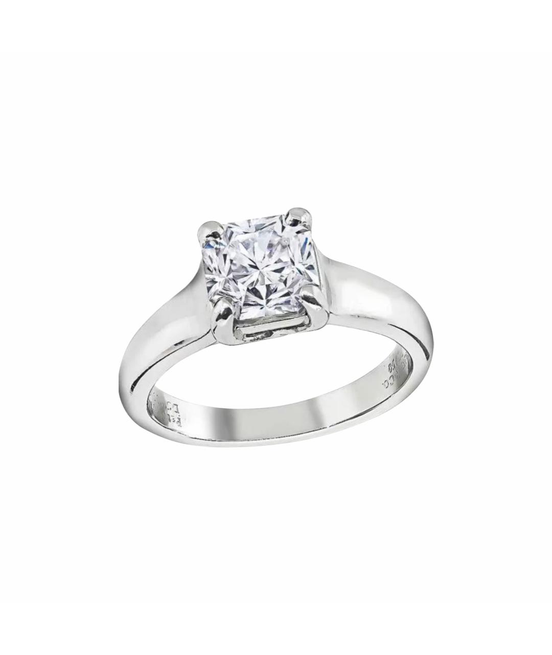 TIFFANY&CO Серебряное платиновое кольцо, фото 7