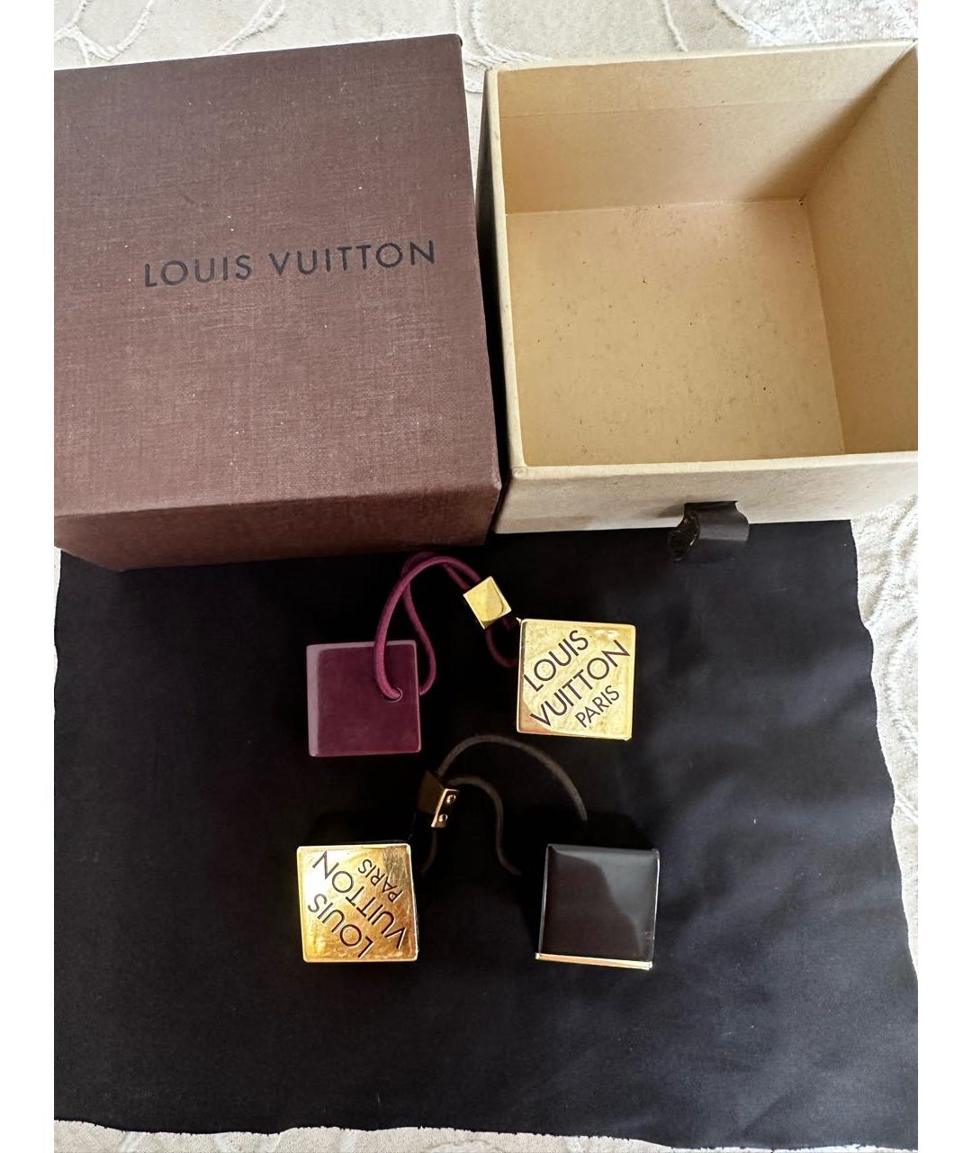 LOUIS VUITTON PRE-OWNED Бордовая резинка, фото 2