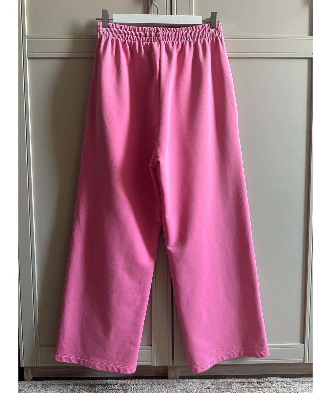 PLATA ROSA Розовые хлопковые спортивные брюки и шорты, фото 2