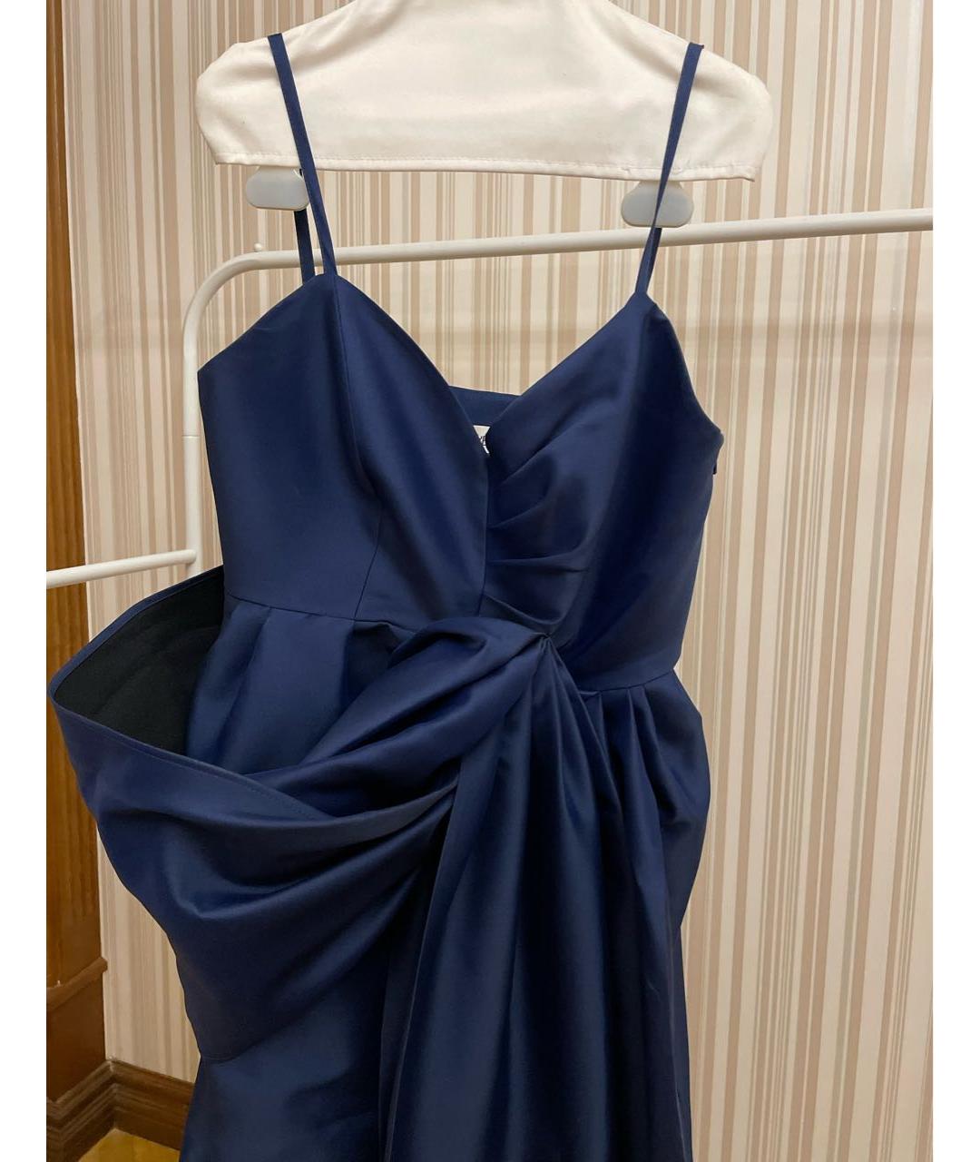 DICE KAYEK Темно-синее вечернее платье, фото 2