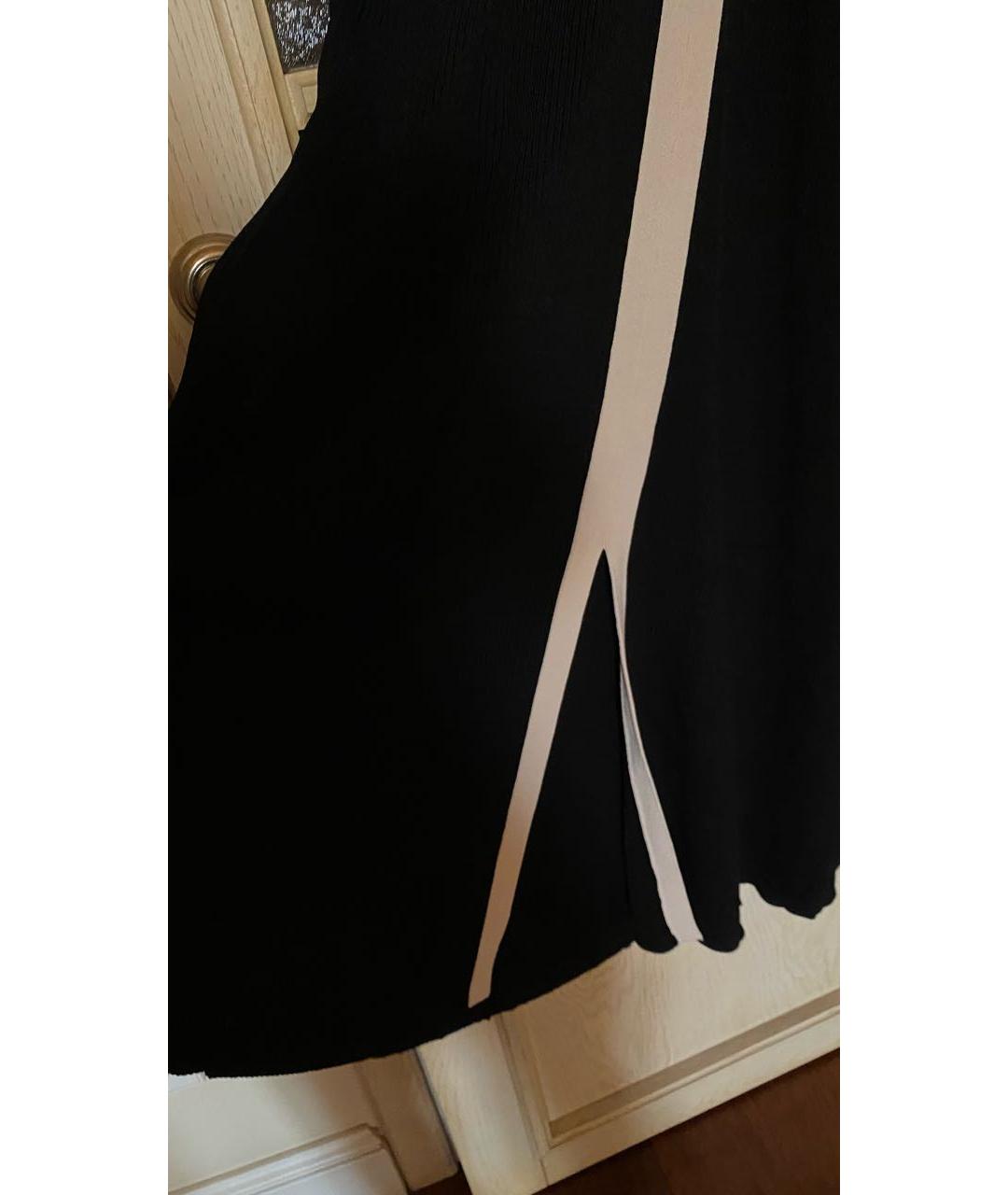SANDRO Черное полиэстеровое повседневное платье, фото 6