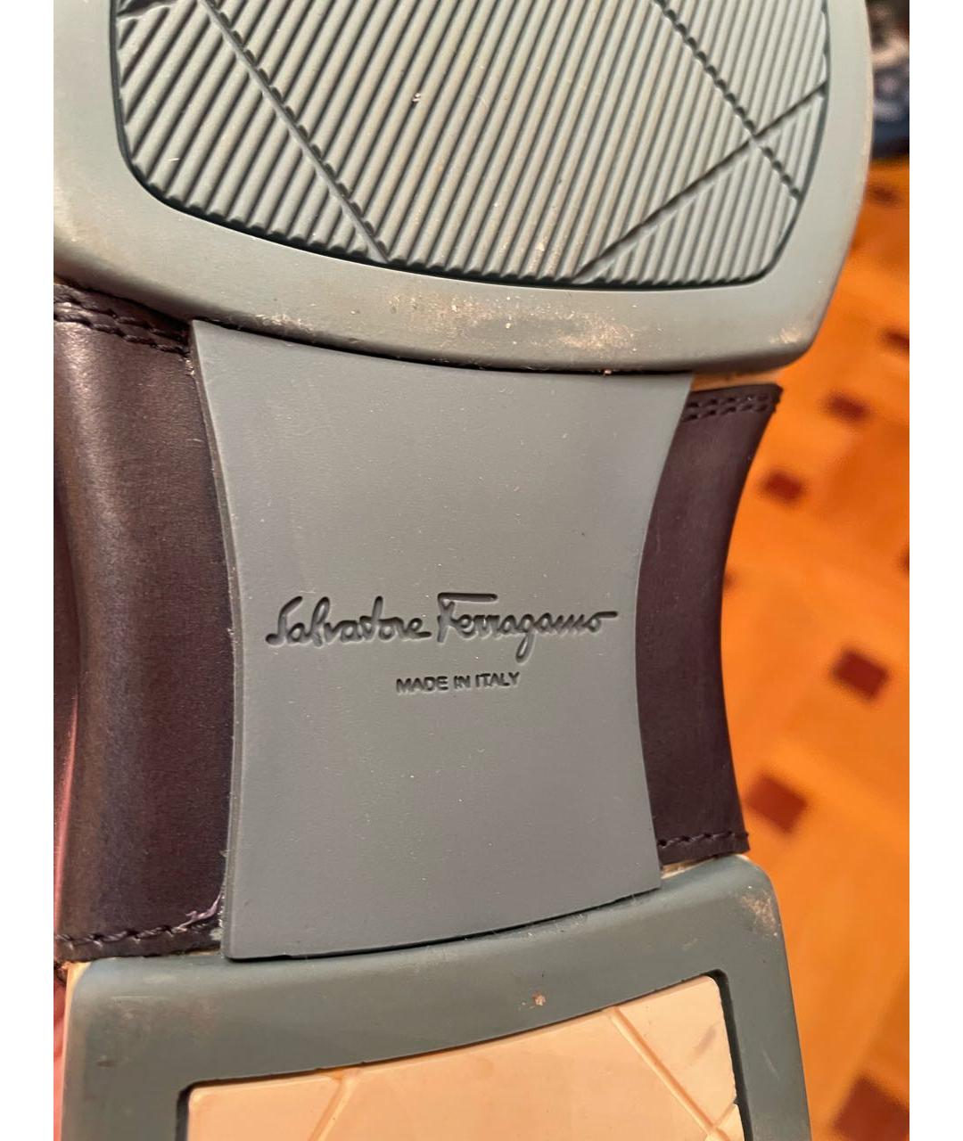 SALVATORE FERRAGAMO Мульти кожаные сандалии, фото 4