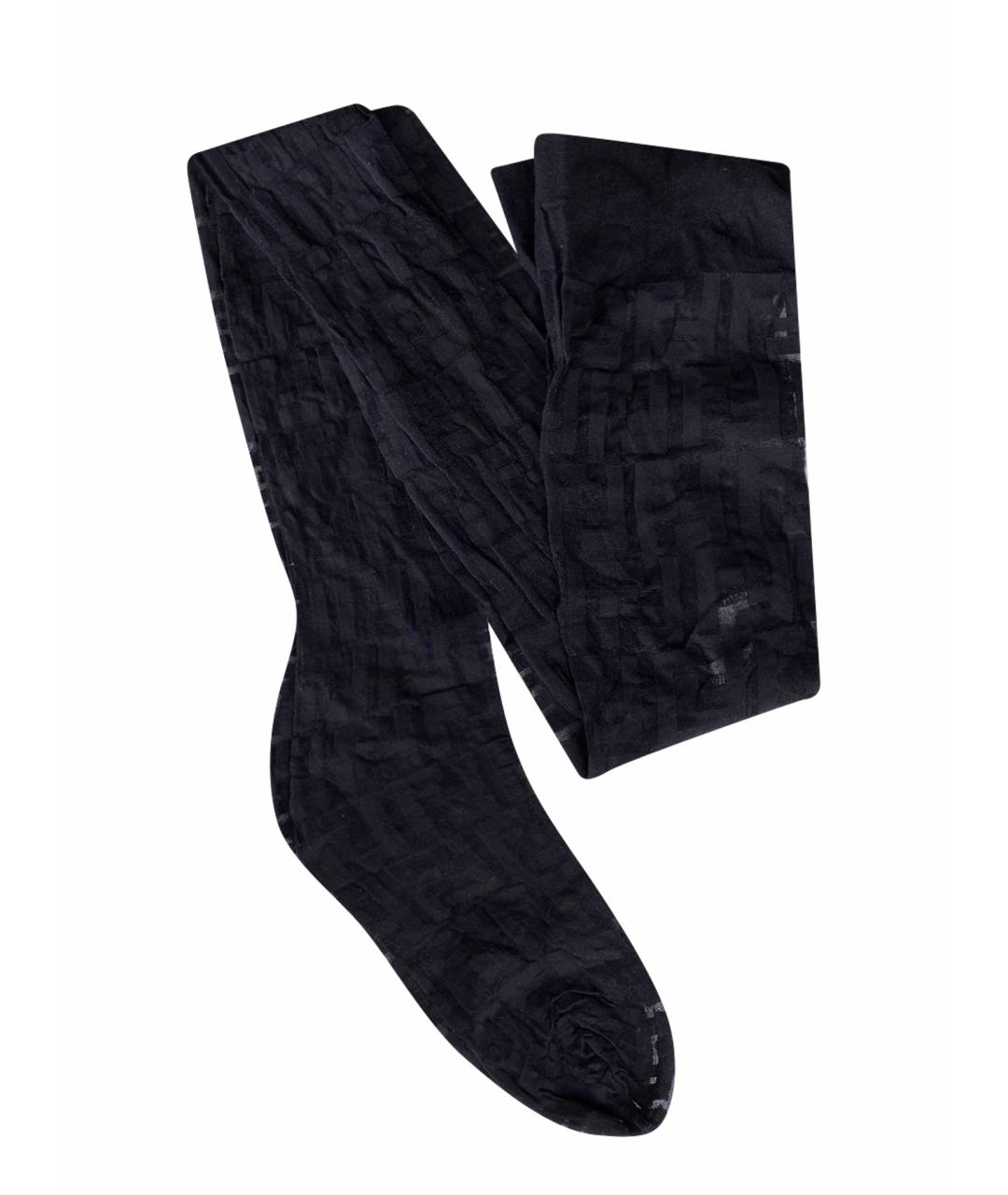 FENDI Черные носки, чулки и колготы, фото 1